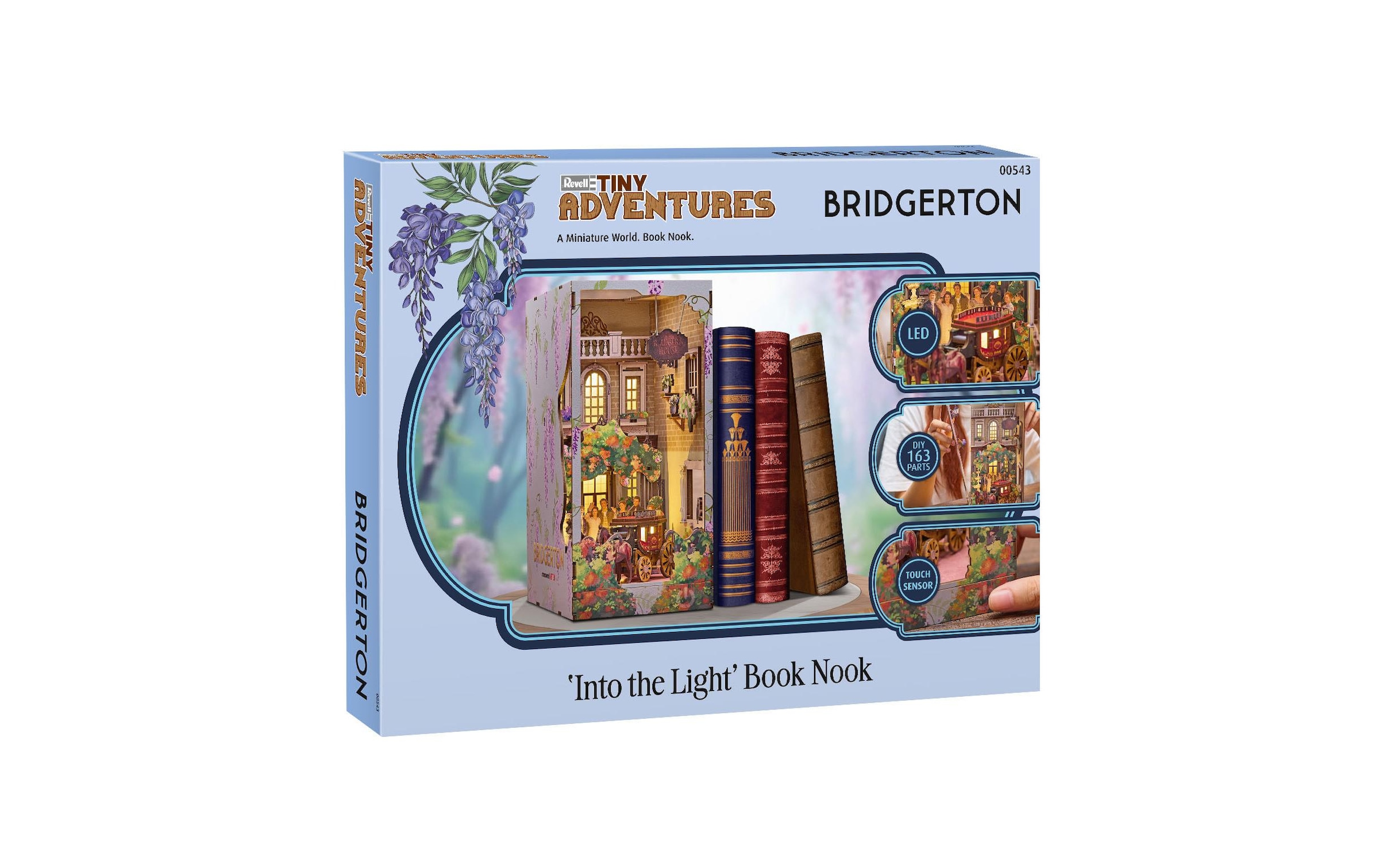 Revell® Kit de modèles réduits »Tiny Adventures – Bridgerton Into the Light Book Nook« 163 cuis tlg.