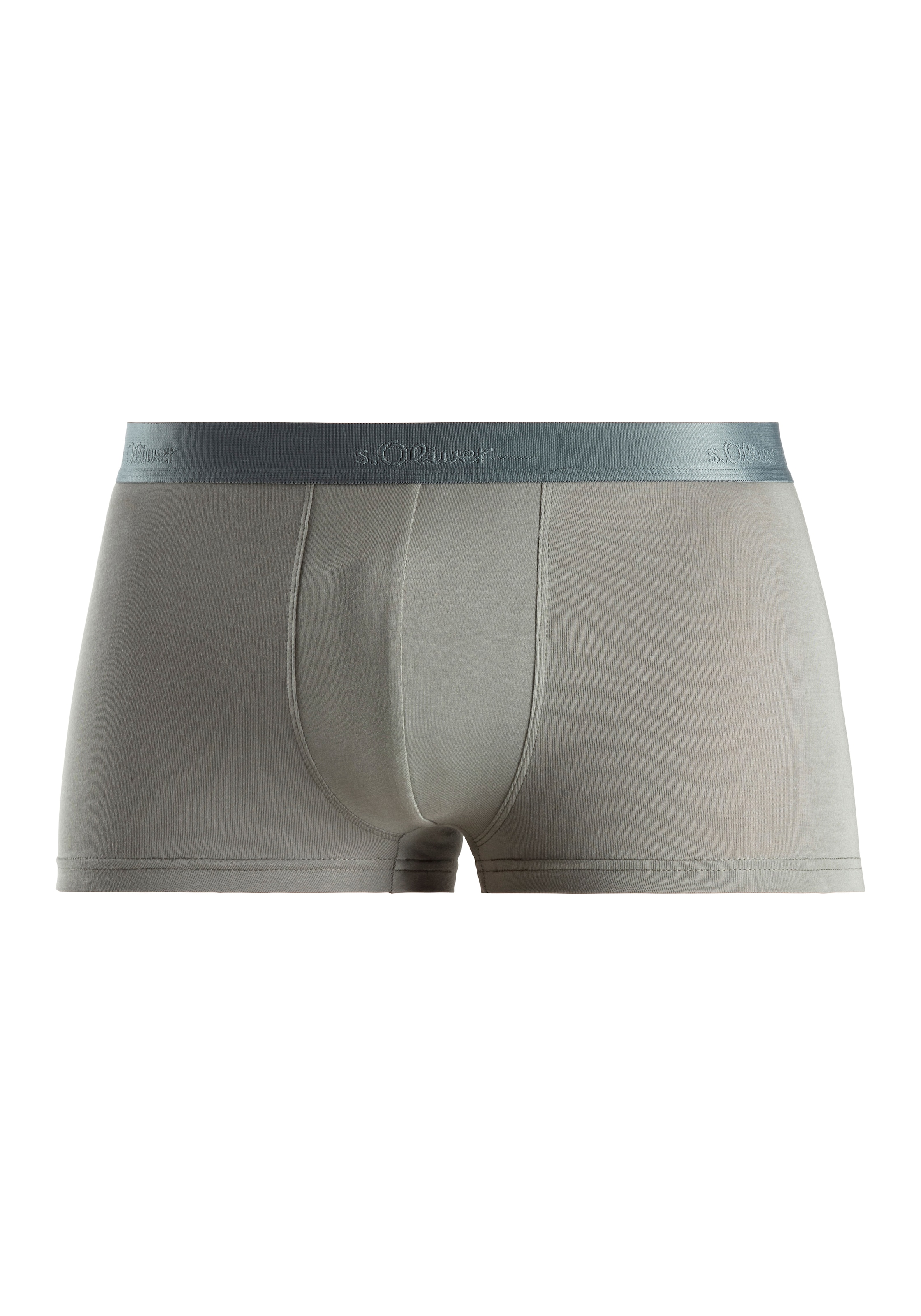 s.Oliver Hipster, 3 Stk. Mit Glanz-Logo-Webbund