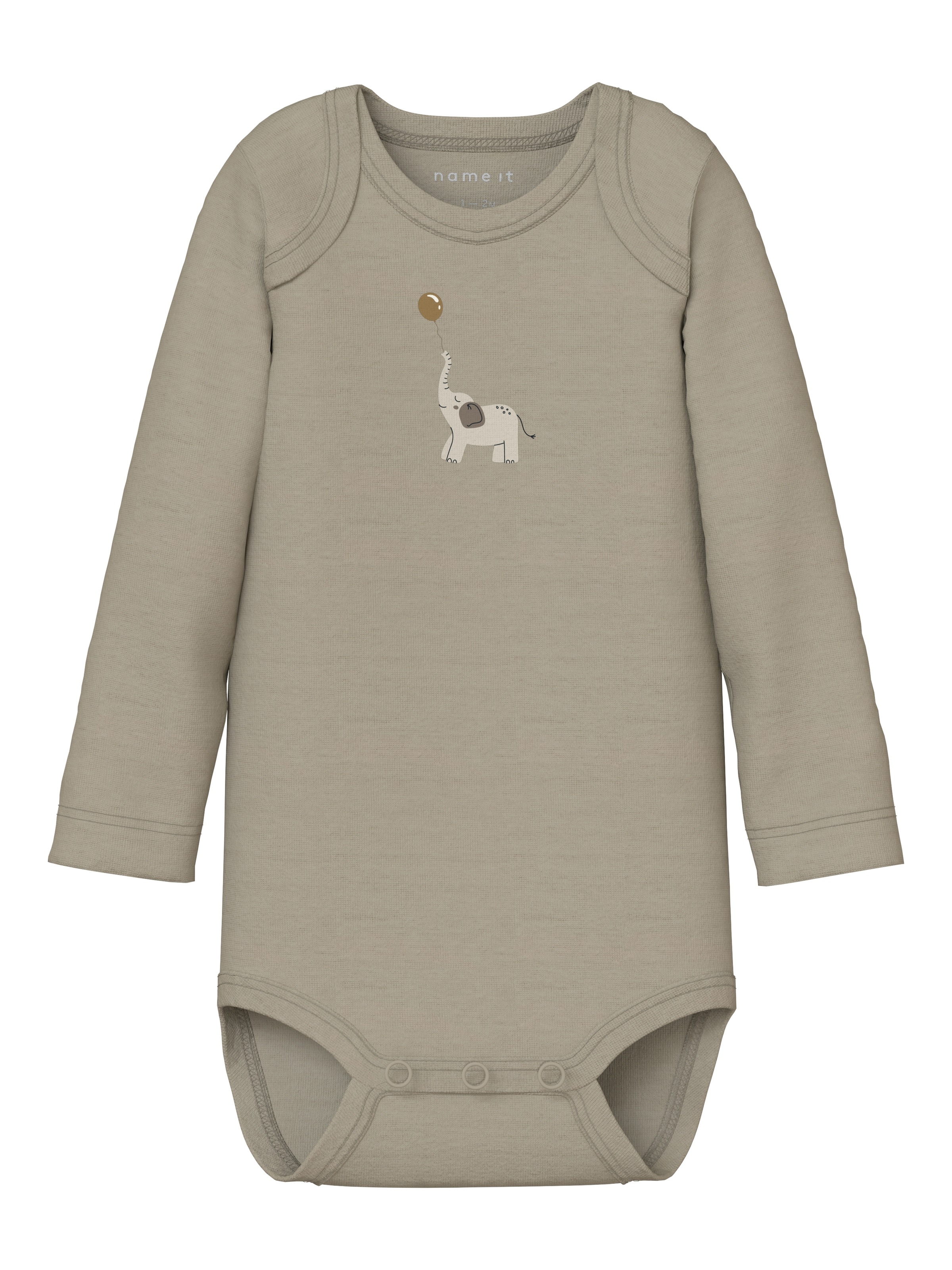 Name It Langarmbody »NBNBODY 3P LS ANIMAL NOOS« Packung, 3 tlg.