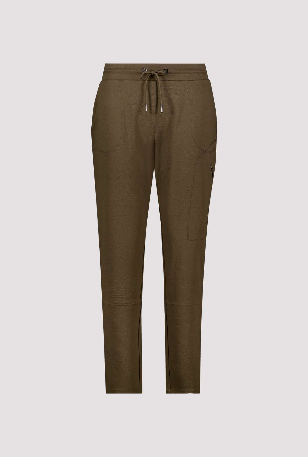 Monari Pantalon de jogging »Hose Basic Rippe 72cm«  Coupe régulière avec poches