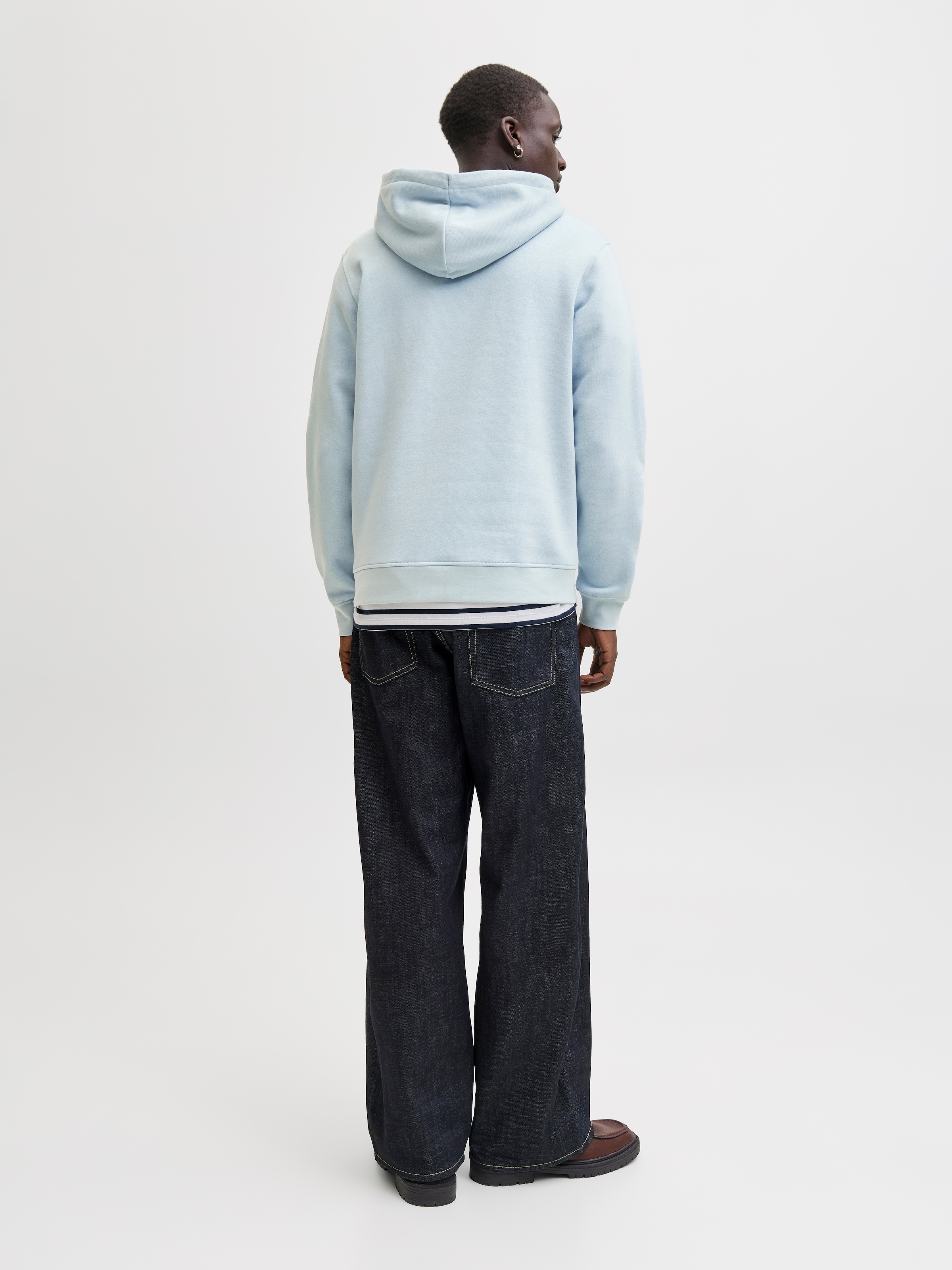 Jack & Jones Sweat à capuche »JJESOHO SWEAT HOOD NOOS«, Baumwollmischung, relaxed fit
