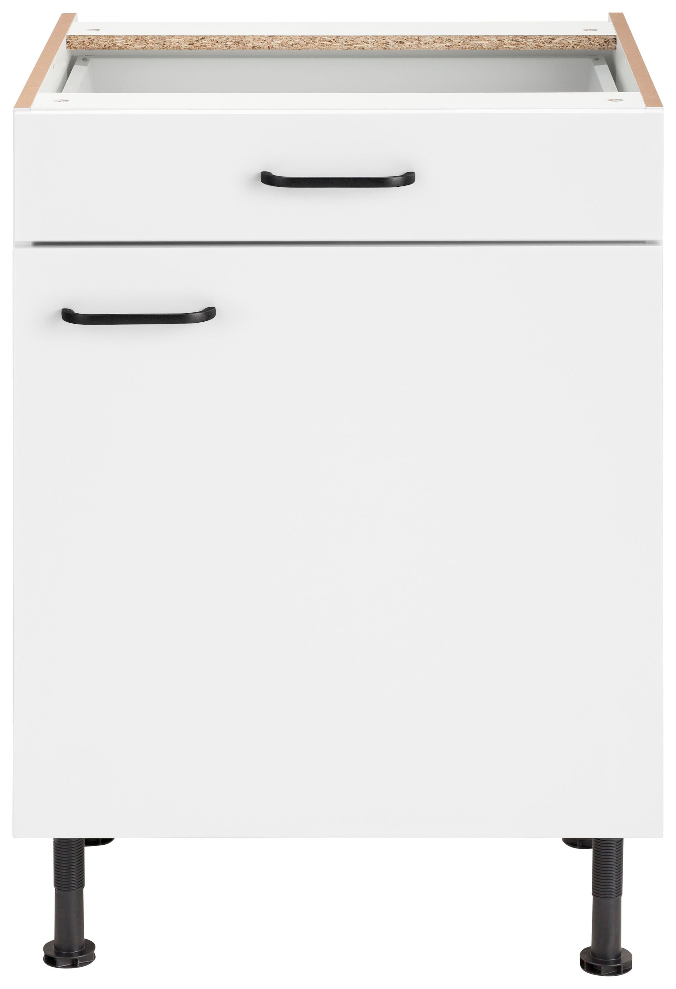 OPTIFIT Armoire basse »Elga« avec fonction soft-close, sortie totale, poignées en métal, largeur 60 cm
