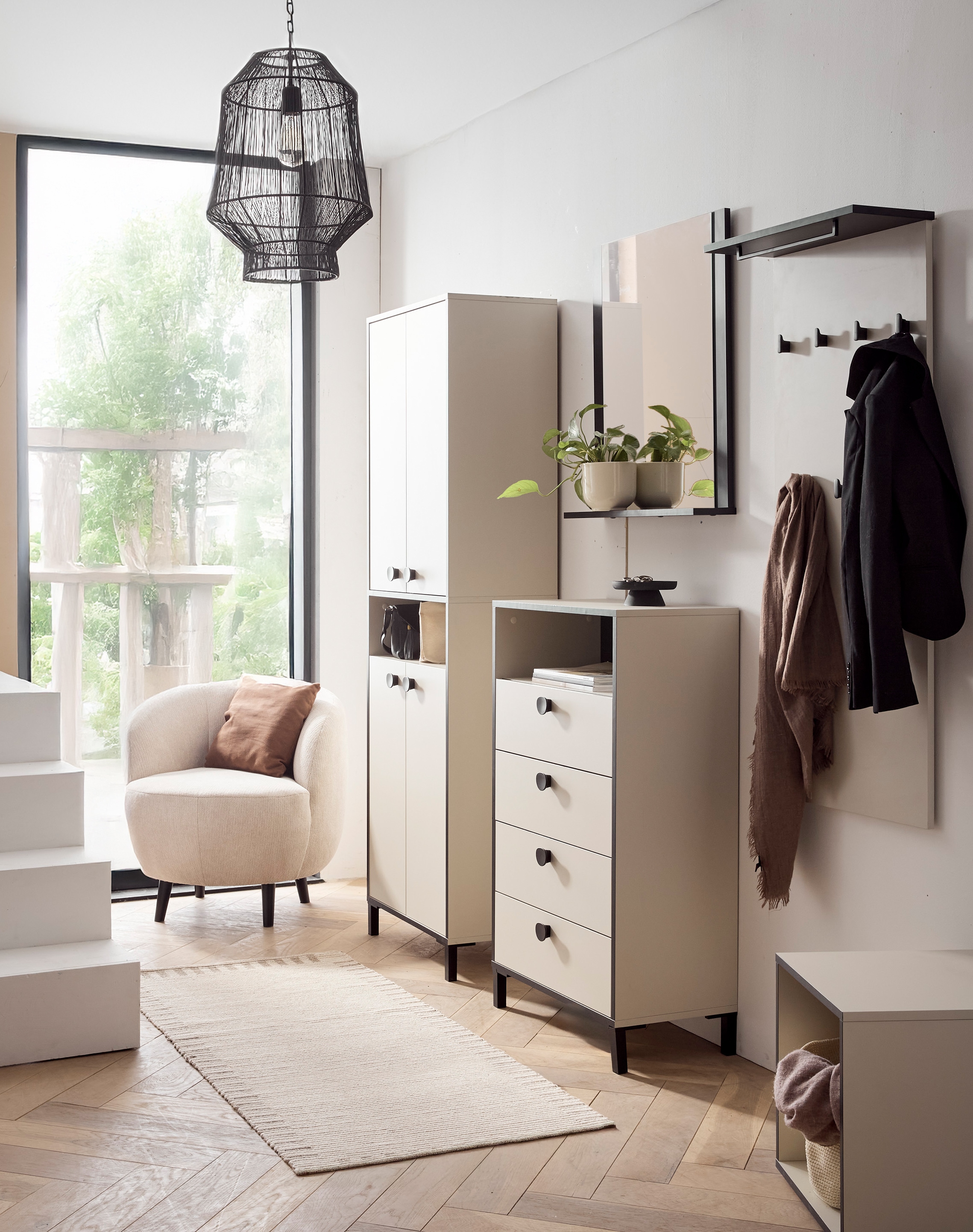 Schildmeyer Midischrank »Edda, Breite 60 cm, Metallgriffe« Made in Germany