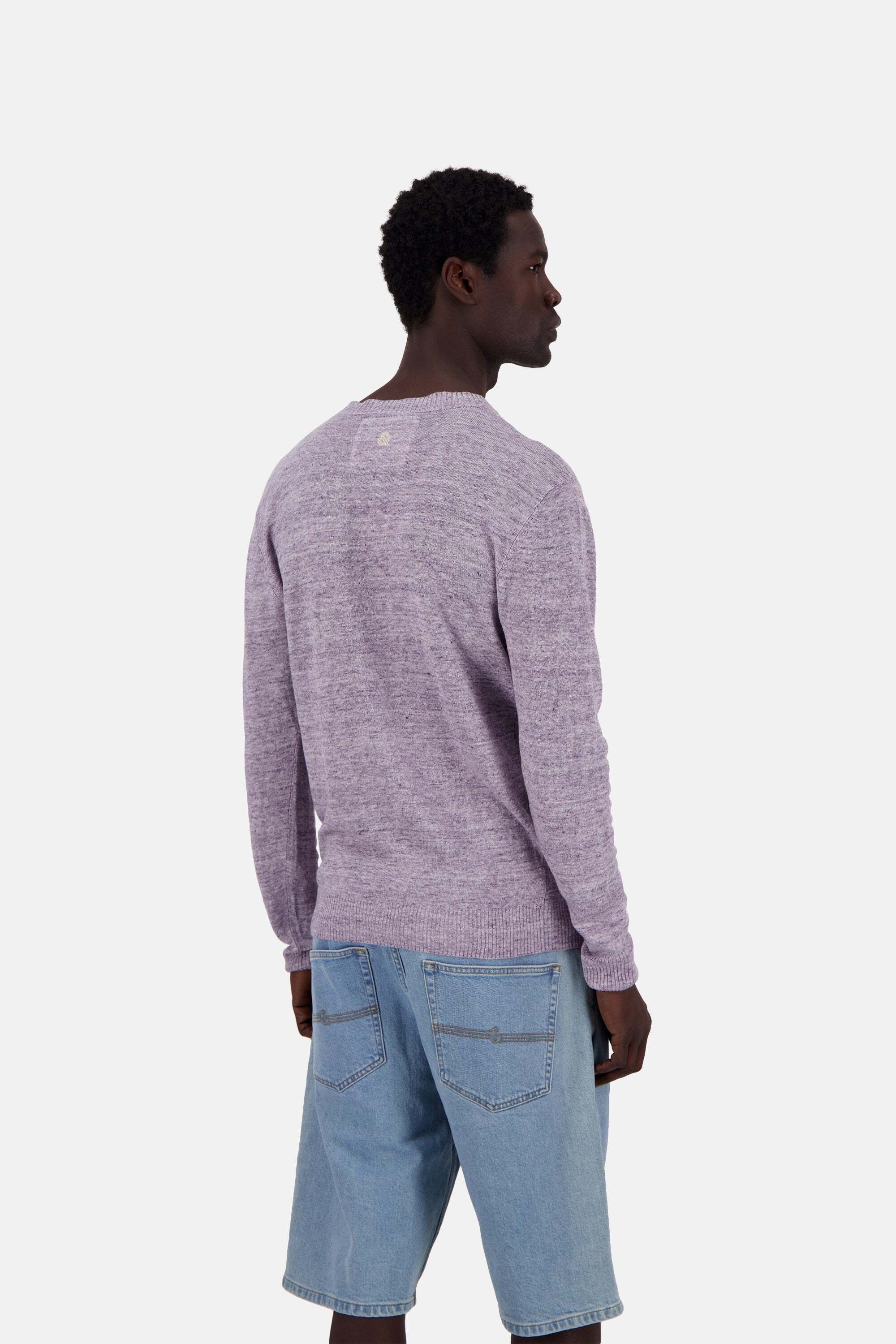 colours & sons Pull en tricot »colours & sons Pullover Roundneck-Linen«
