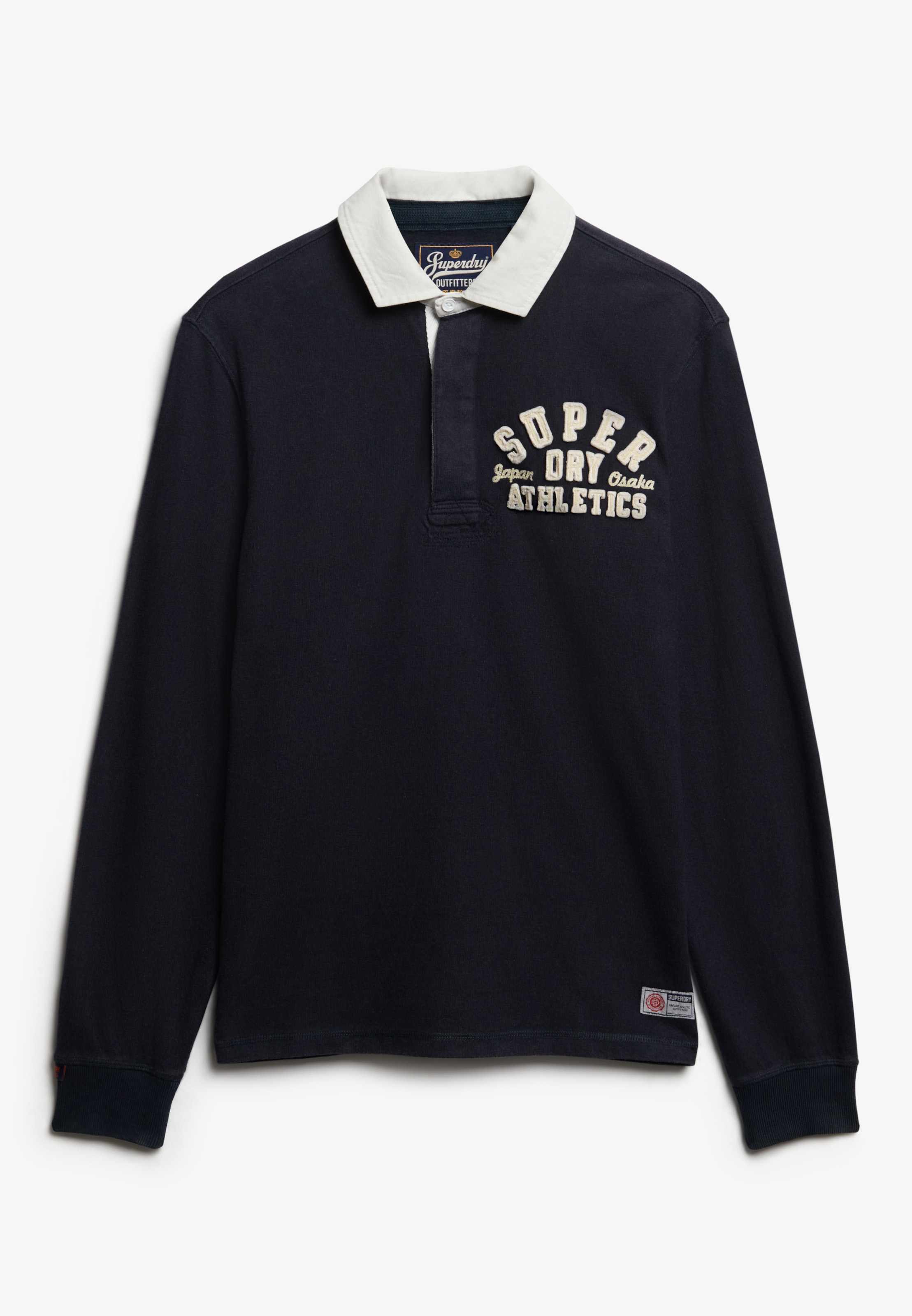 Superdry T-shirt à manches longues »VINTAGE ATHLETIC RUGBY« coton, coupe décontractée