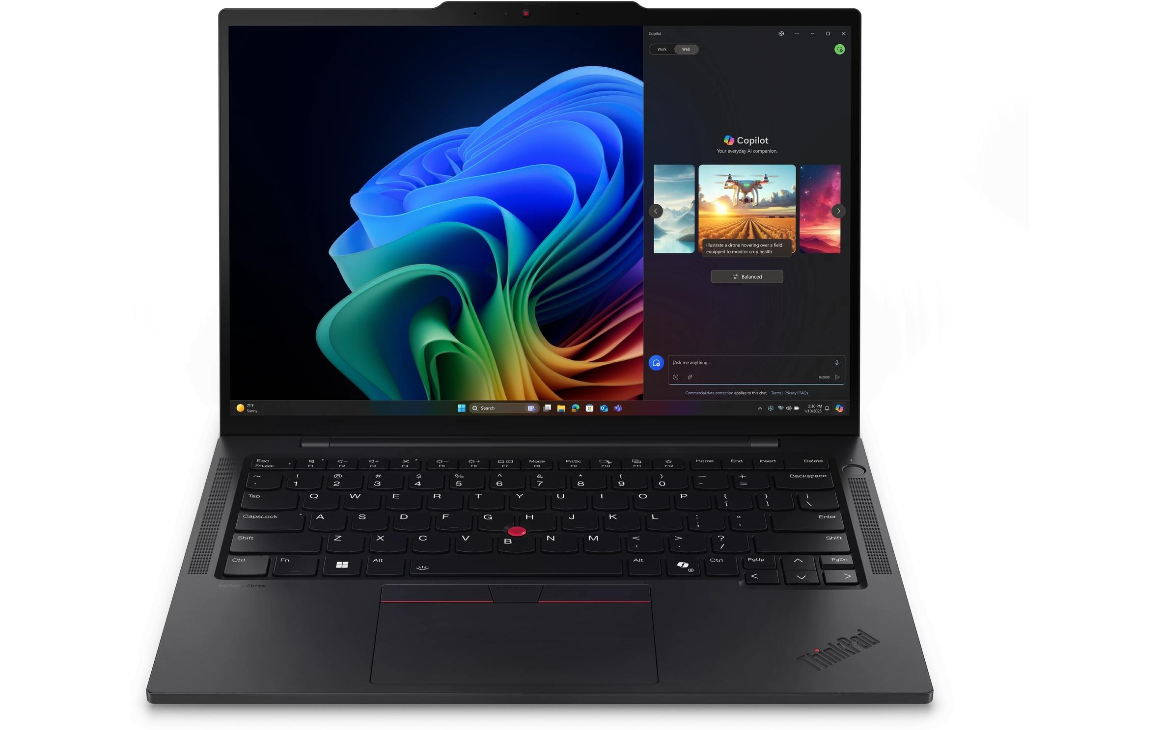 Lenovo Notebook »ThinkPad T14s Gen 6 (AMD) Copilot+ PC« / 14 ″ AMD Ryzen™ AI 7 1.000 GB SSD