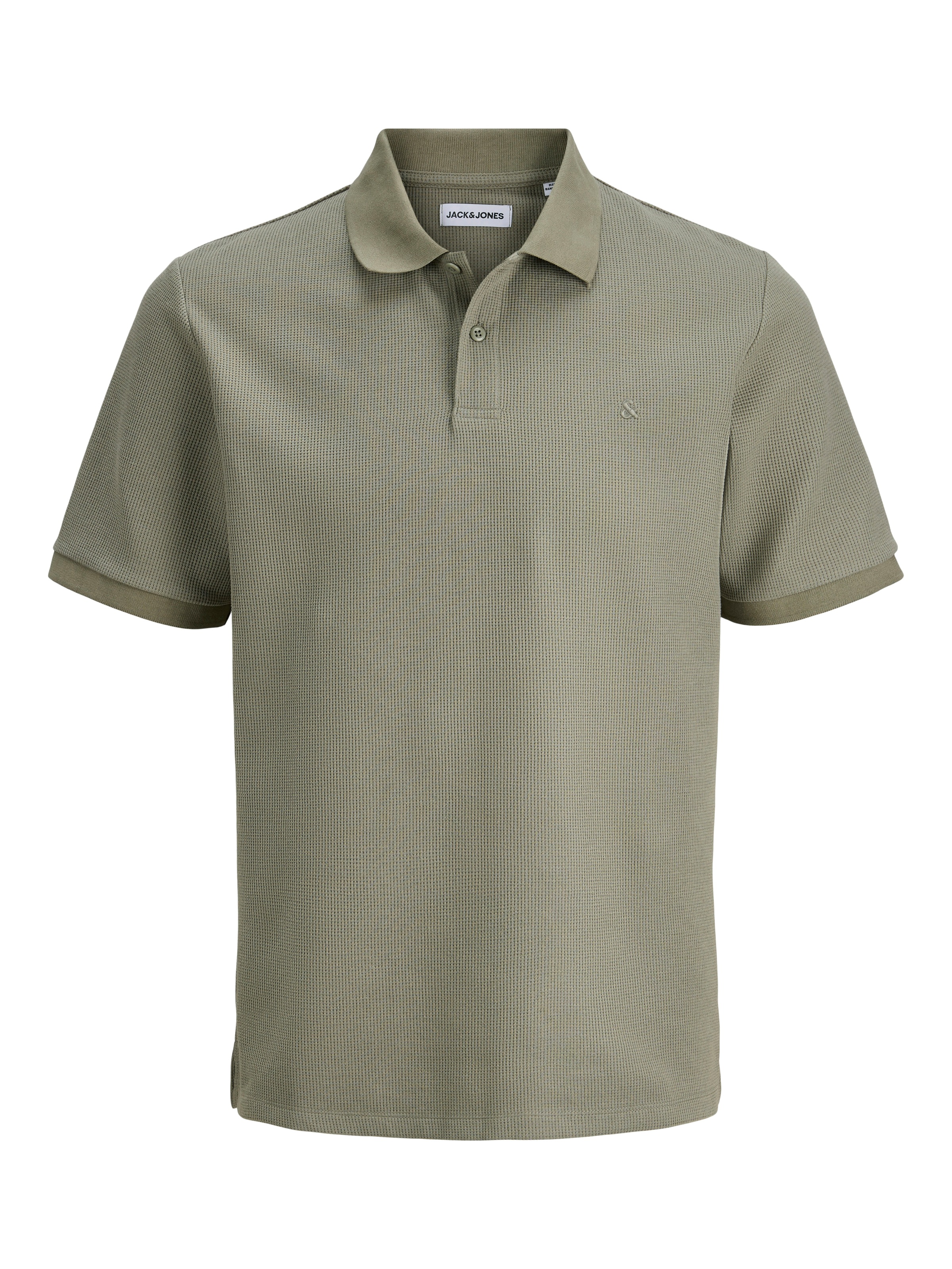 Jack & Jones Poloshirt »JJEAUSTIN POLO SS NOOS« Materialmix, regular fit