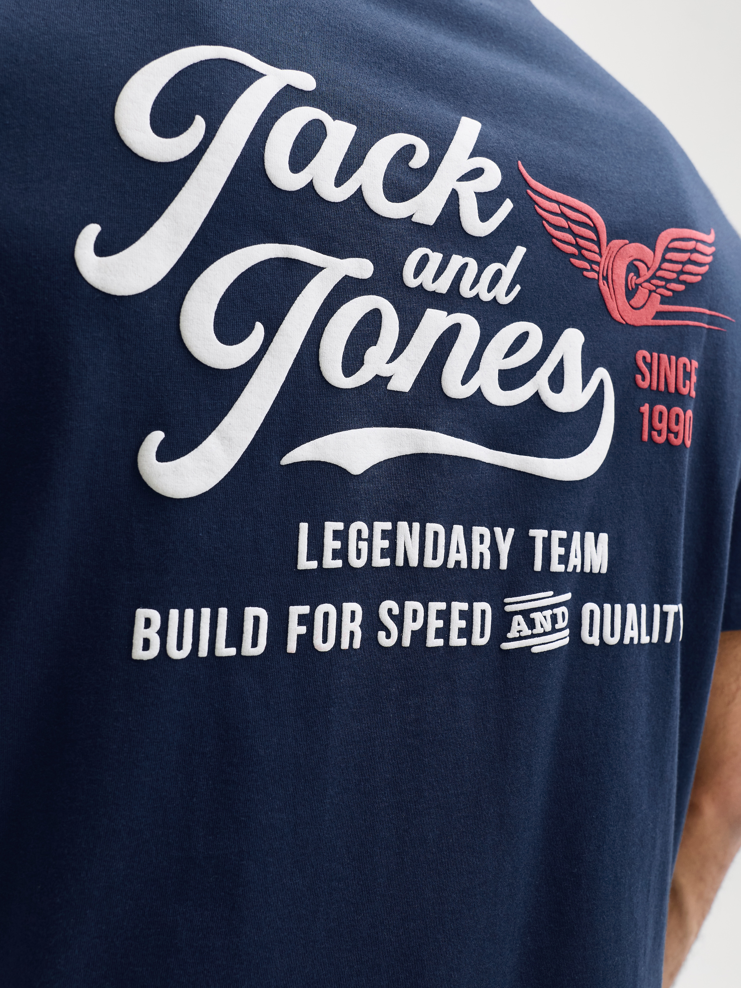 Jack & Jones PlusSize T-Shirt »JJLEGEND TEE SS CREW NECK PLS« Baumwolle, locker geschnitten