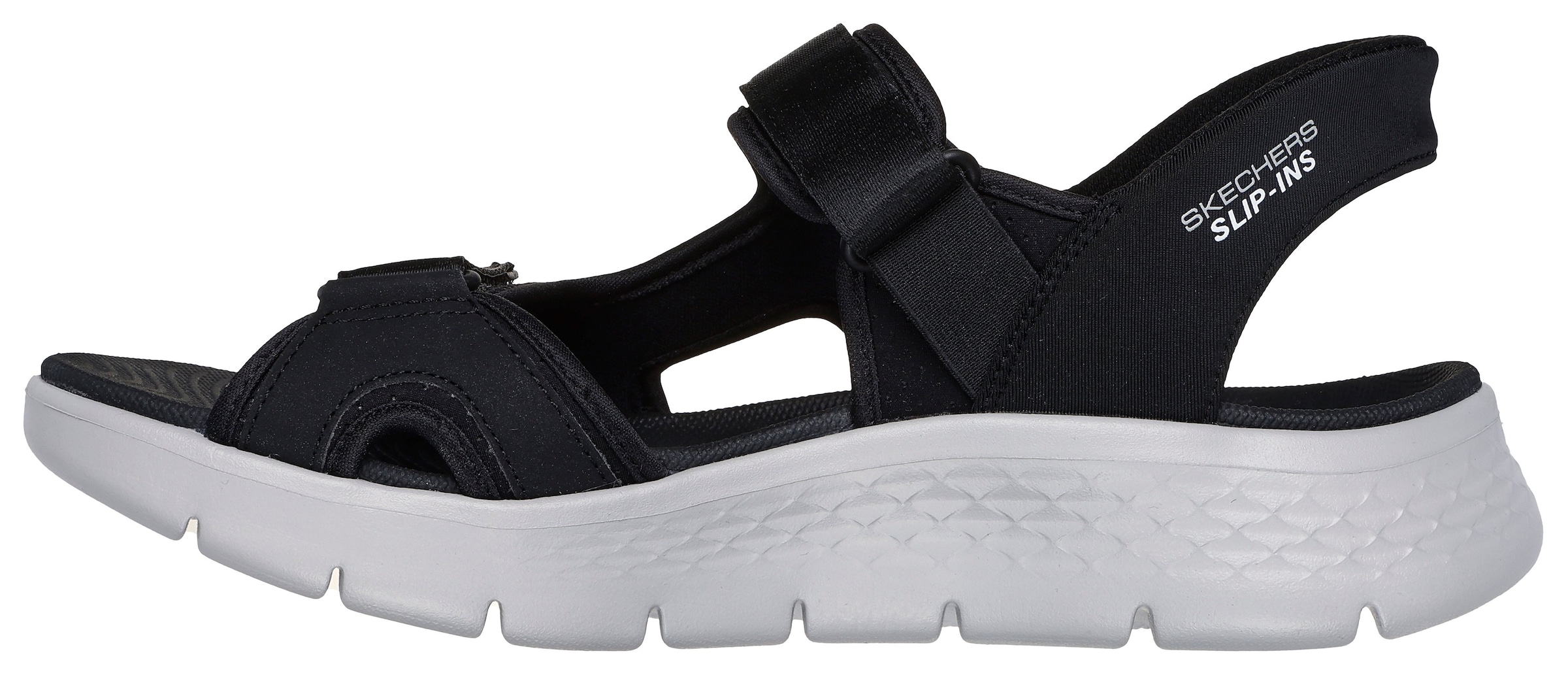 Skechers Sandale »GO WALK FLEX SANDAL-EASY ENTRY«  Sommerschuh, Sandalette, Slip-In mit atmungsaktiver Goga Mat Sohle