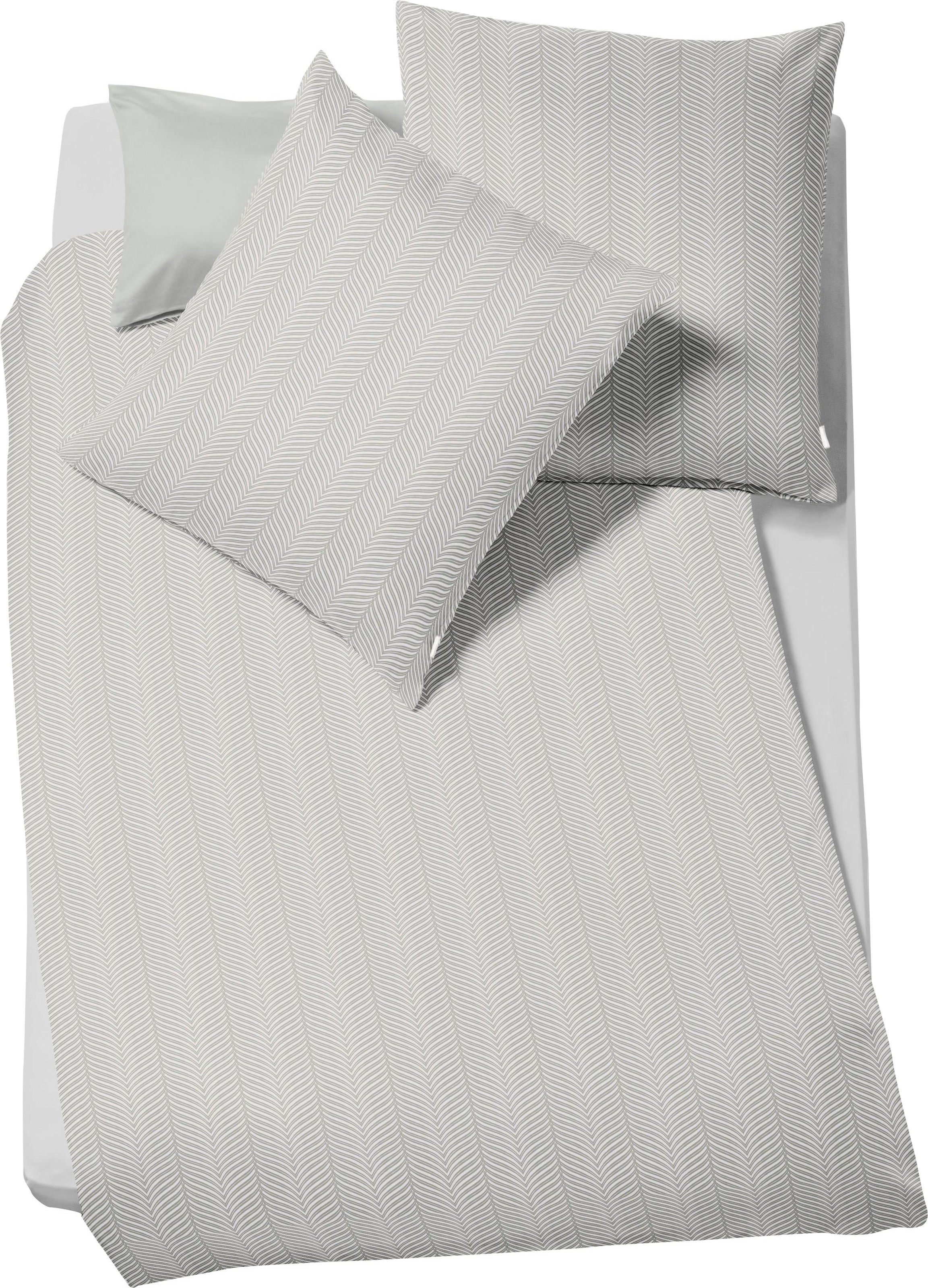 fleuresse Linge de lit »Jade« 2 cuis mit dezentem Muster