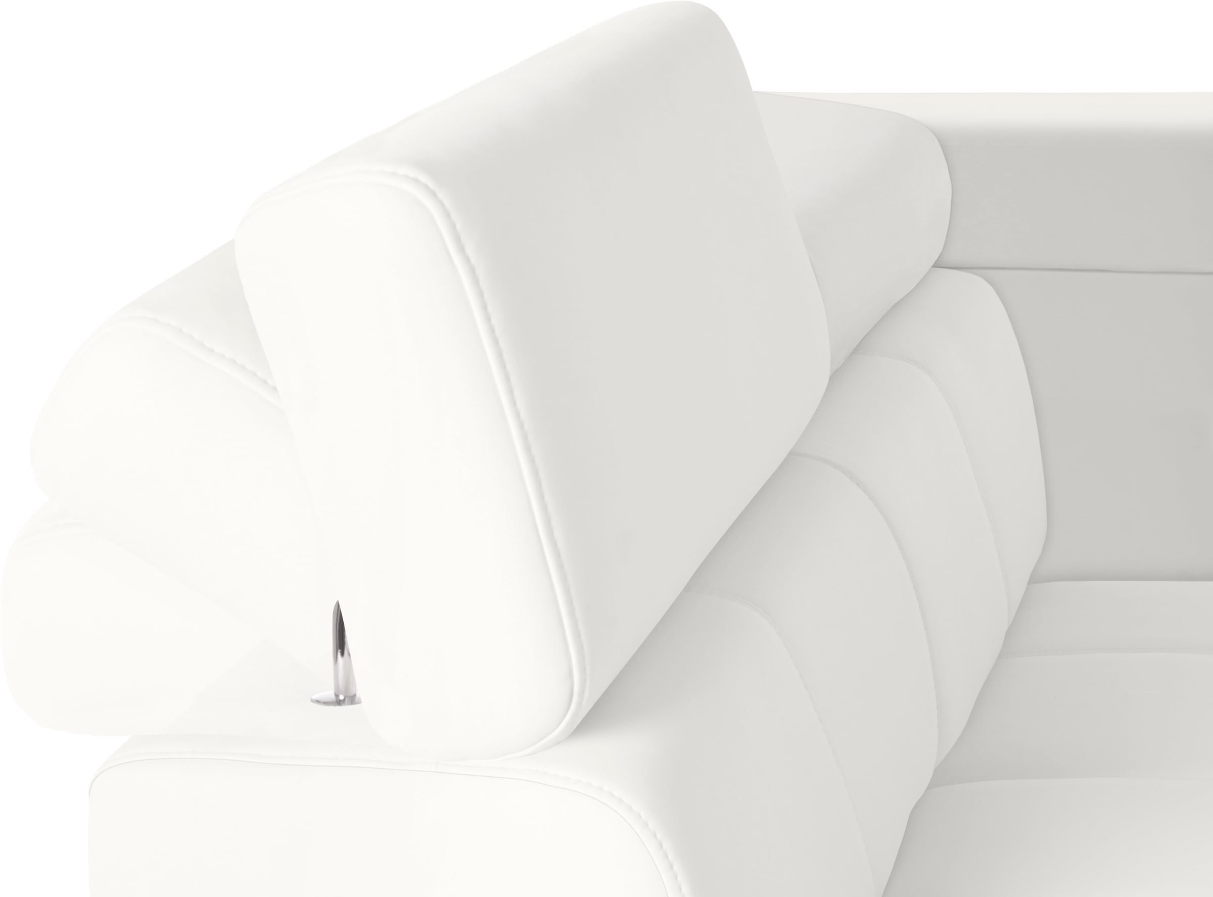 exxpo - sofa fashion Canapé d'angle »Fiji, L-Form« mit Kopf- bzw. Rückenverstellung, wahlweise mit Bettfunktion