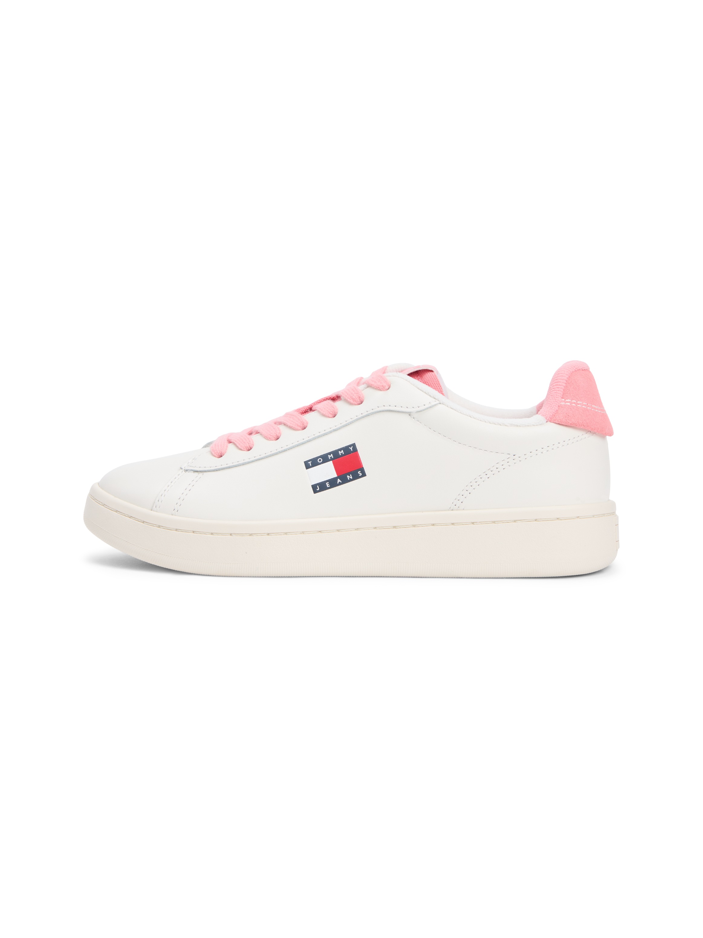 Tommy Jeans »ARCHIVE' 98«  chaussure de loisirs, chaussure basse, à lacets avec garniture contrastée au talon