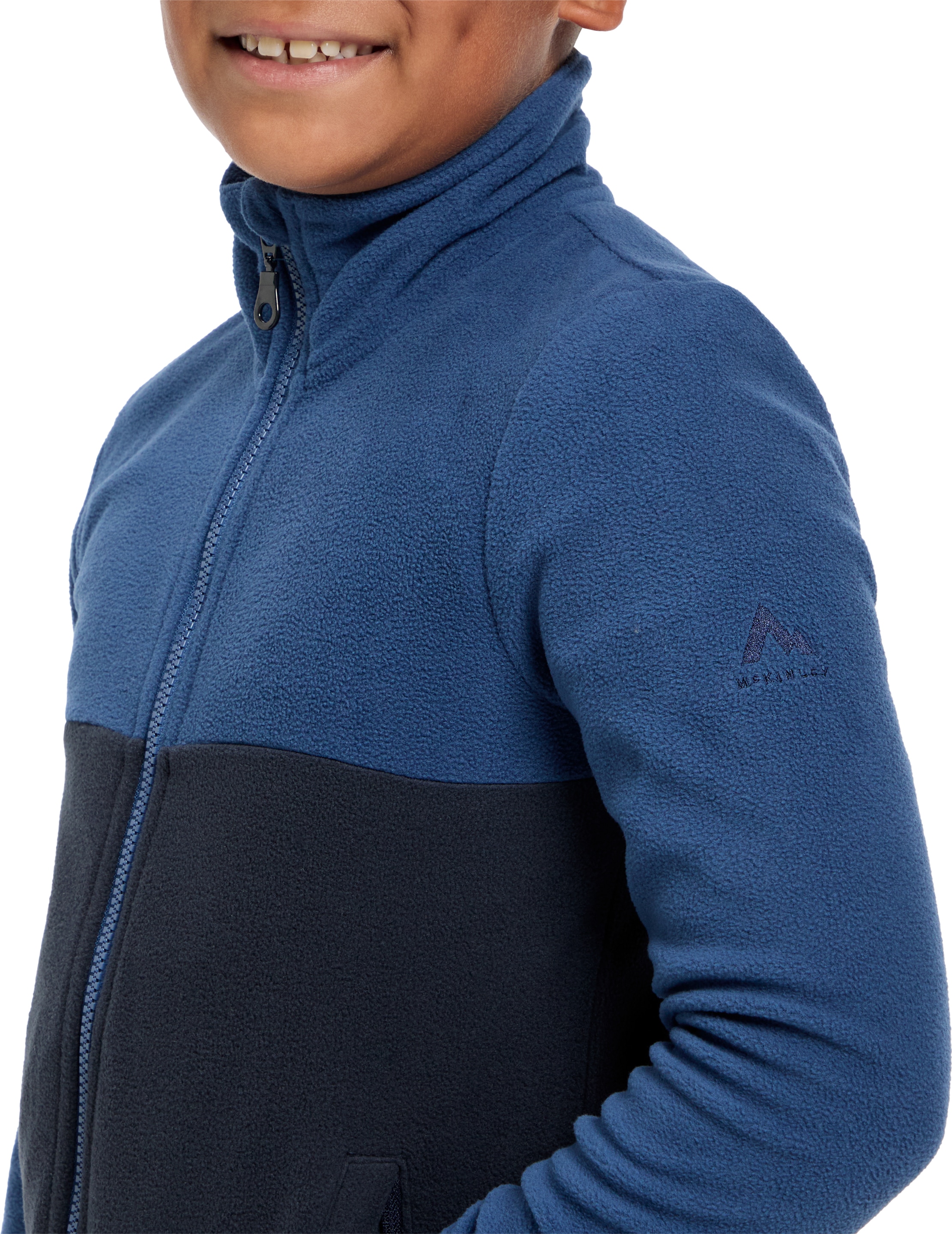 McKINLEY Veste polaire »JU.-UNTERJACKE AMARO FZ FL B« look colorblock, poches zippées