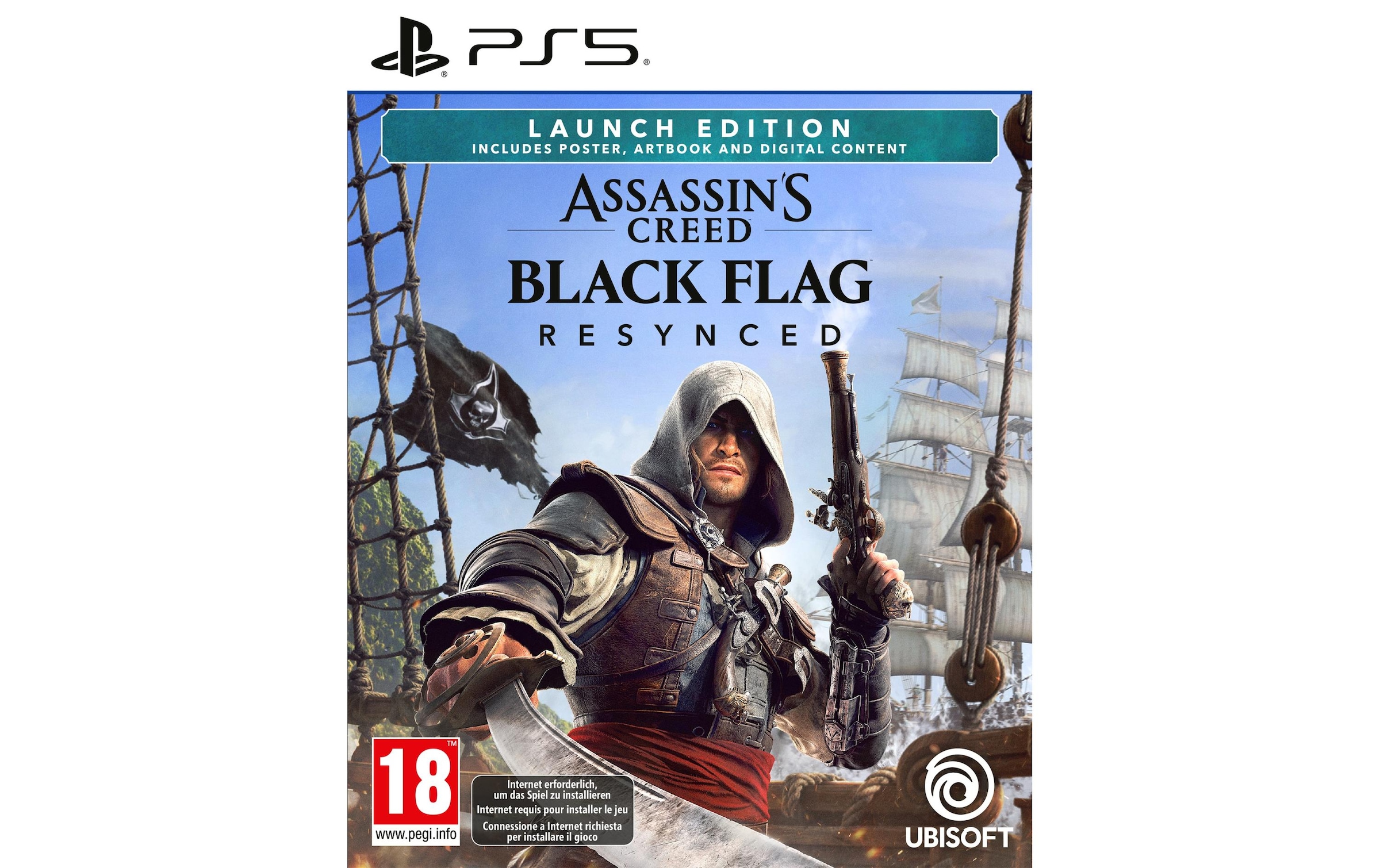 UBISOFT Logiciel de jeu »Assassin's Creed: Black Flag Resyn. – L. Ed. (Box)« PlayStation 5