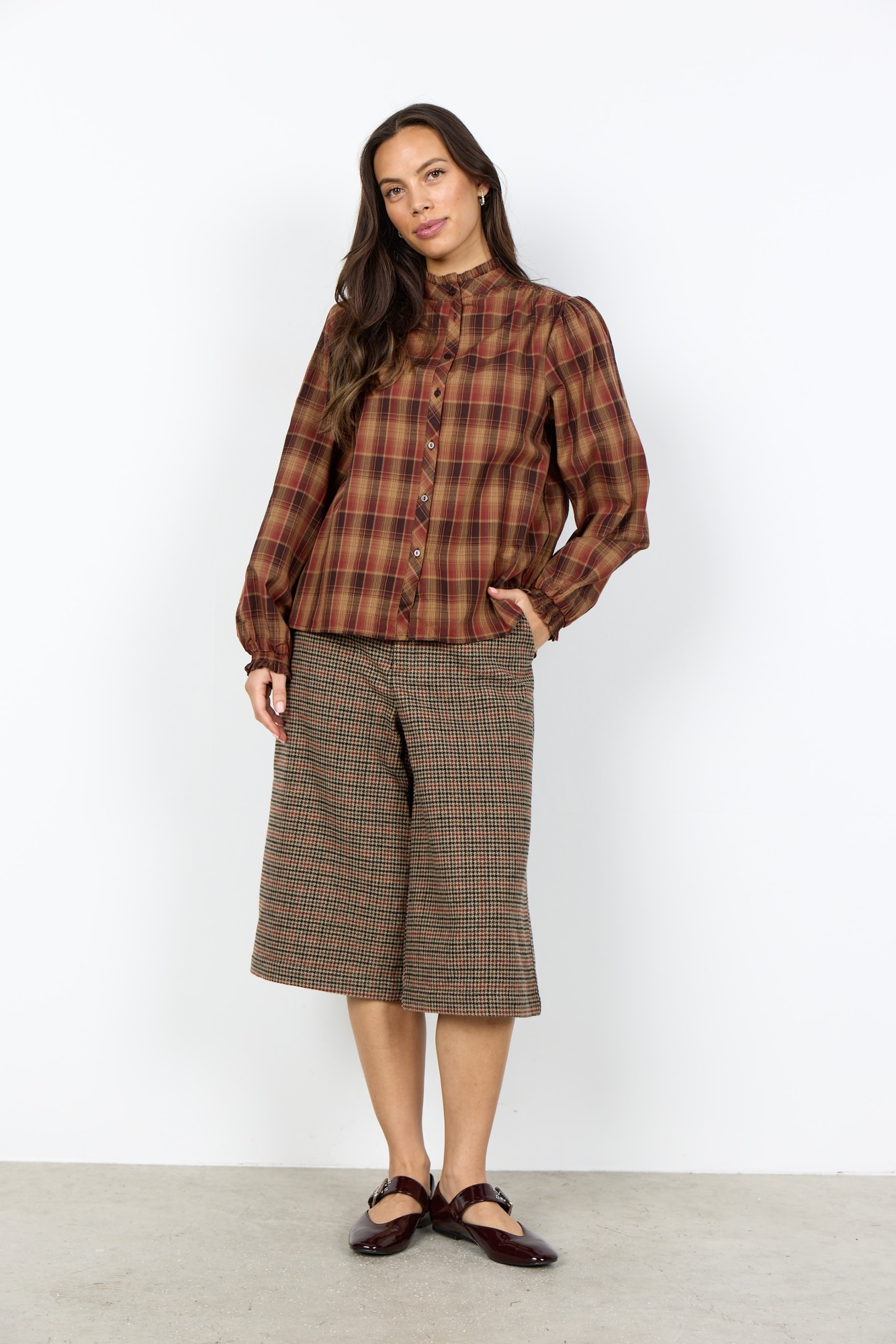 soyaconcept Blouse à manches longues »SC-HALEMA YD 2« Coton