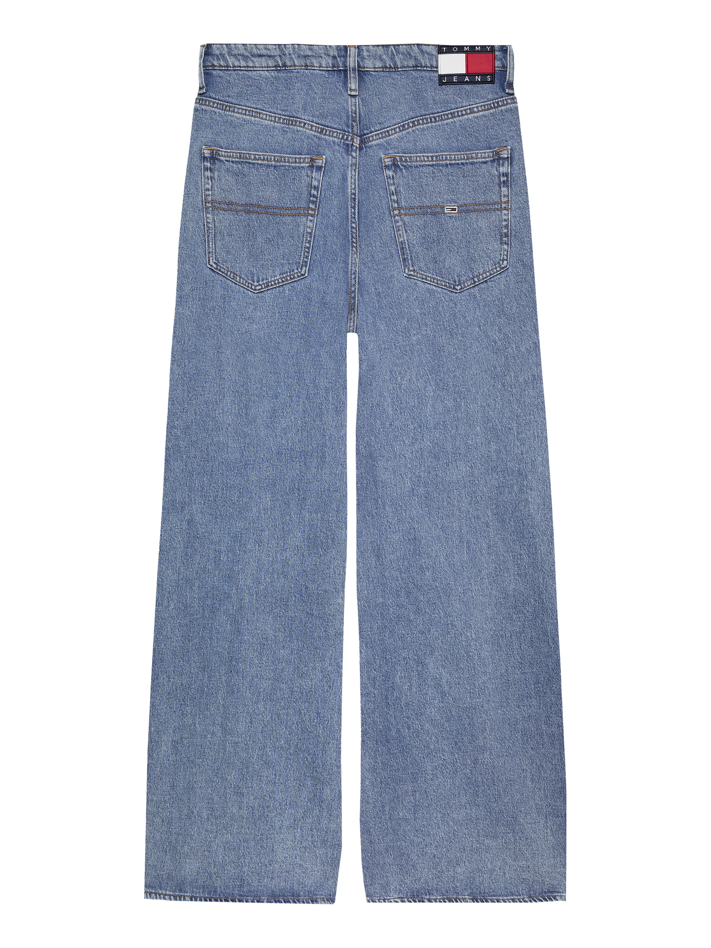 Tommy Jeans Loose-fit-Jeans »CHARLIE MR LOOSE WD« mit Logostickerei