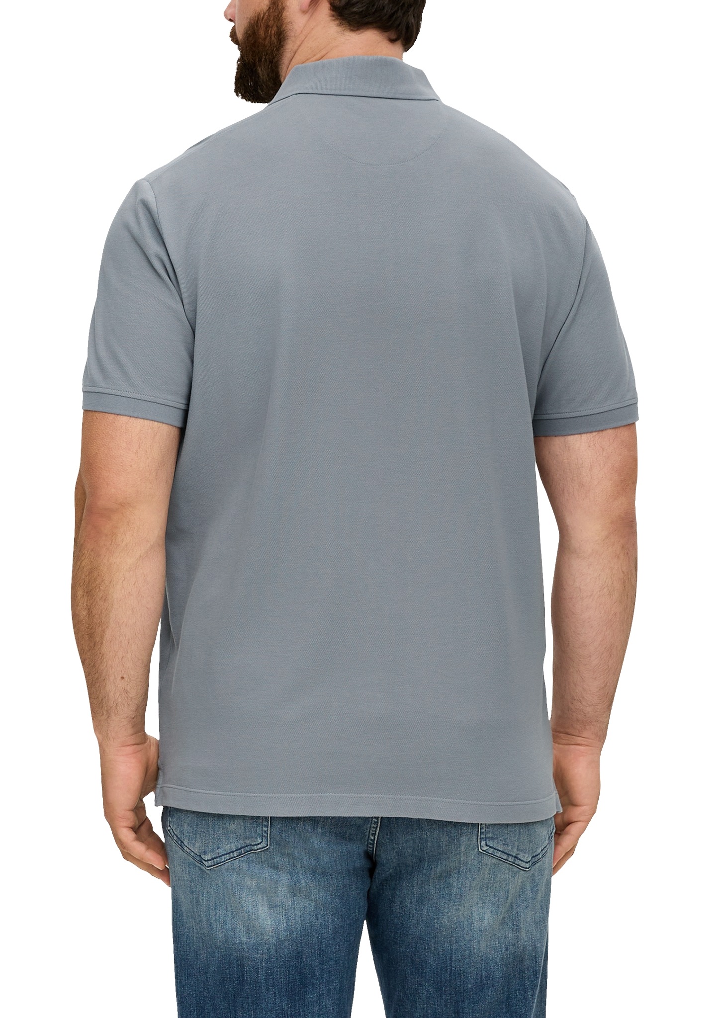 s.Oliver Men Big Sizes Polo Kurzarm-Polo aus Baumwolle - Grosse Grössen