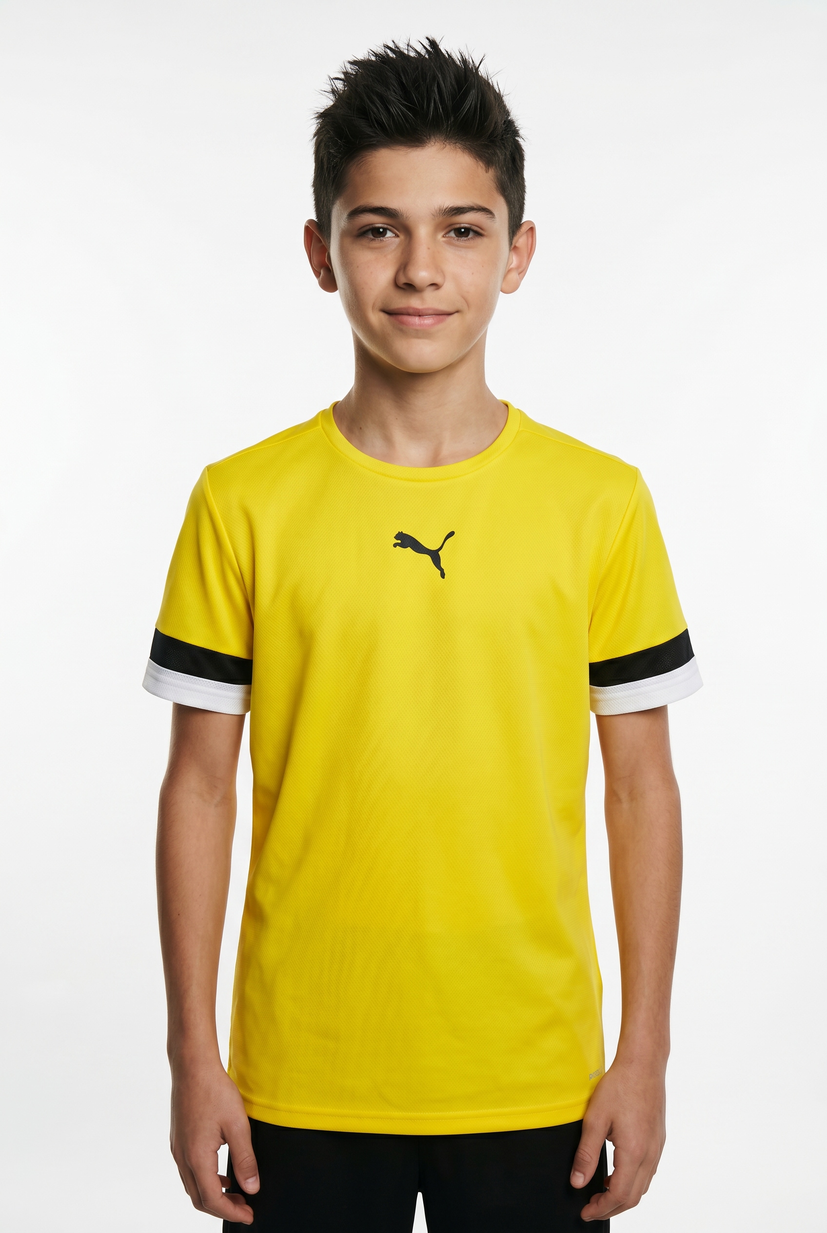 PUMA Fussballtrikot »TEAMRISE JERSEY JR« Fussball, Kurzarm, mit Rundhalsausschnitt, mit DryCELL Technologie