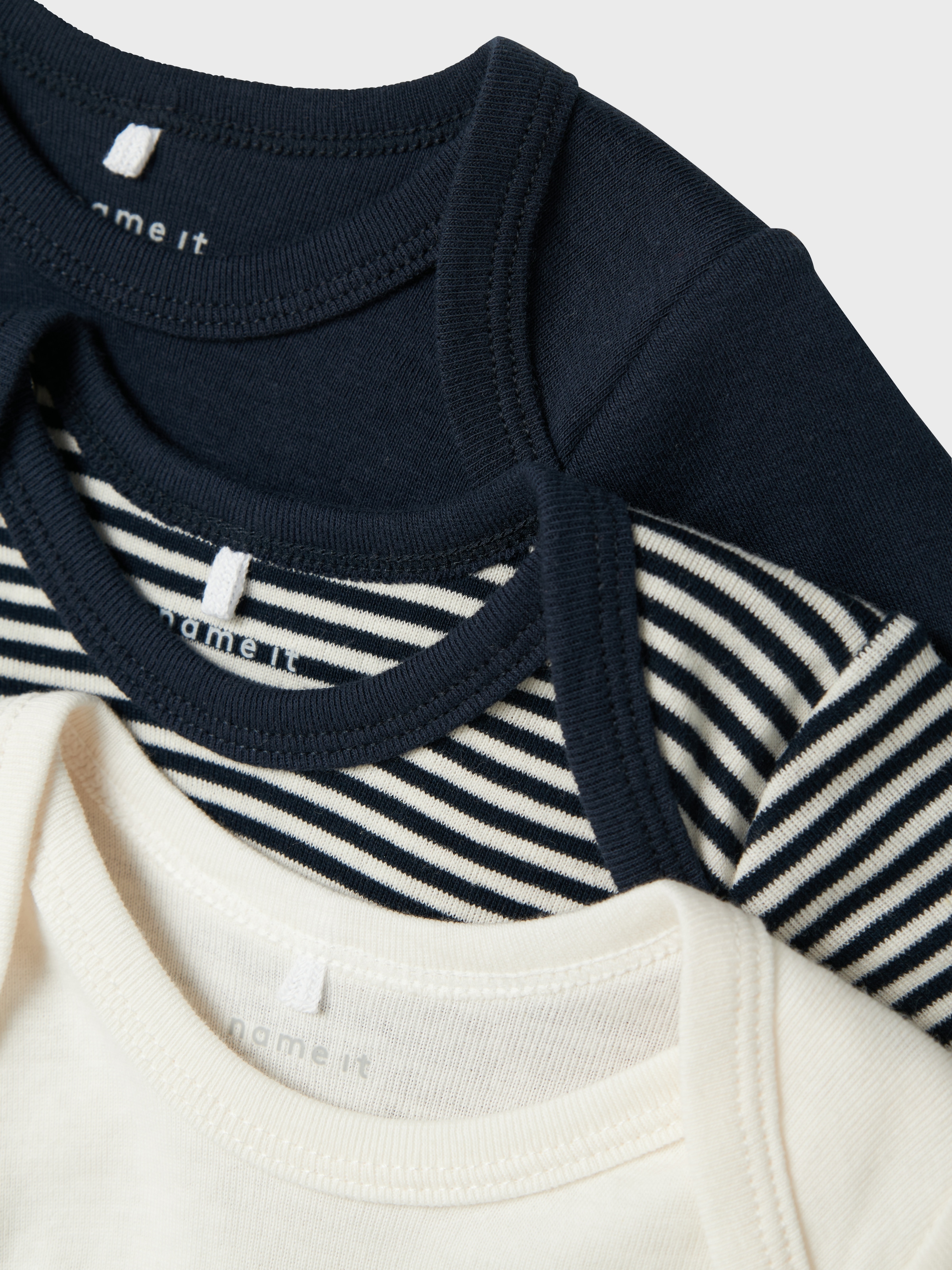 Name It Body »NBNBODY 3P LS Y/D CORE 2 NOOS« Paquet, 3 cuis