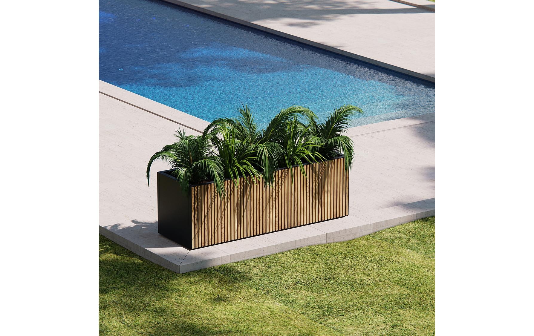 Herstera Garden Bac à plantes »Holz 150 x 50 x 50 cm«