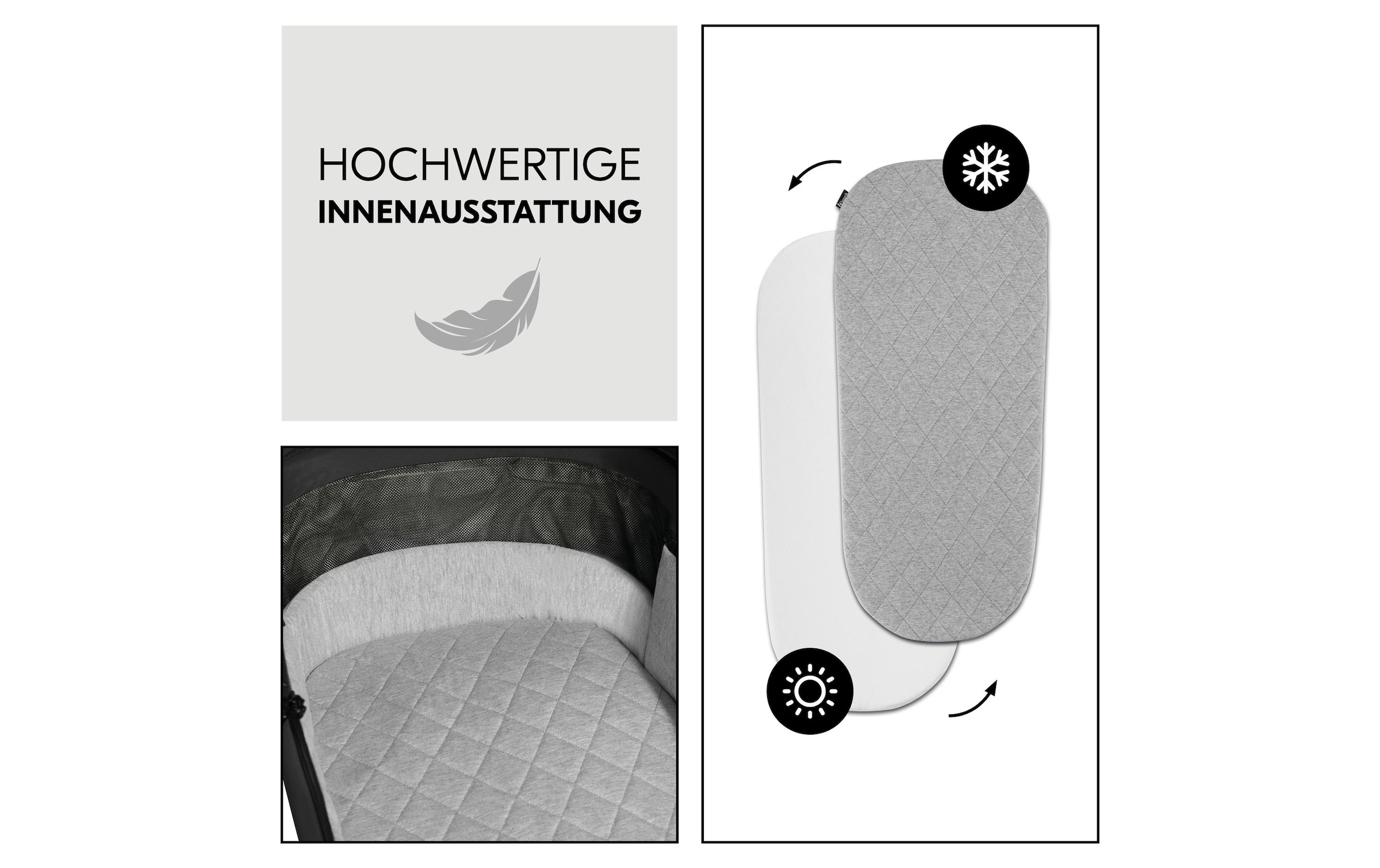 Hauck Kombi-Kinderwagen »Comfort N Care« 25 kg