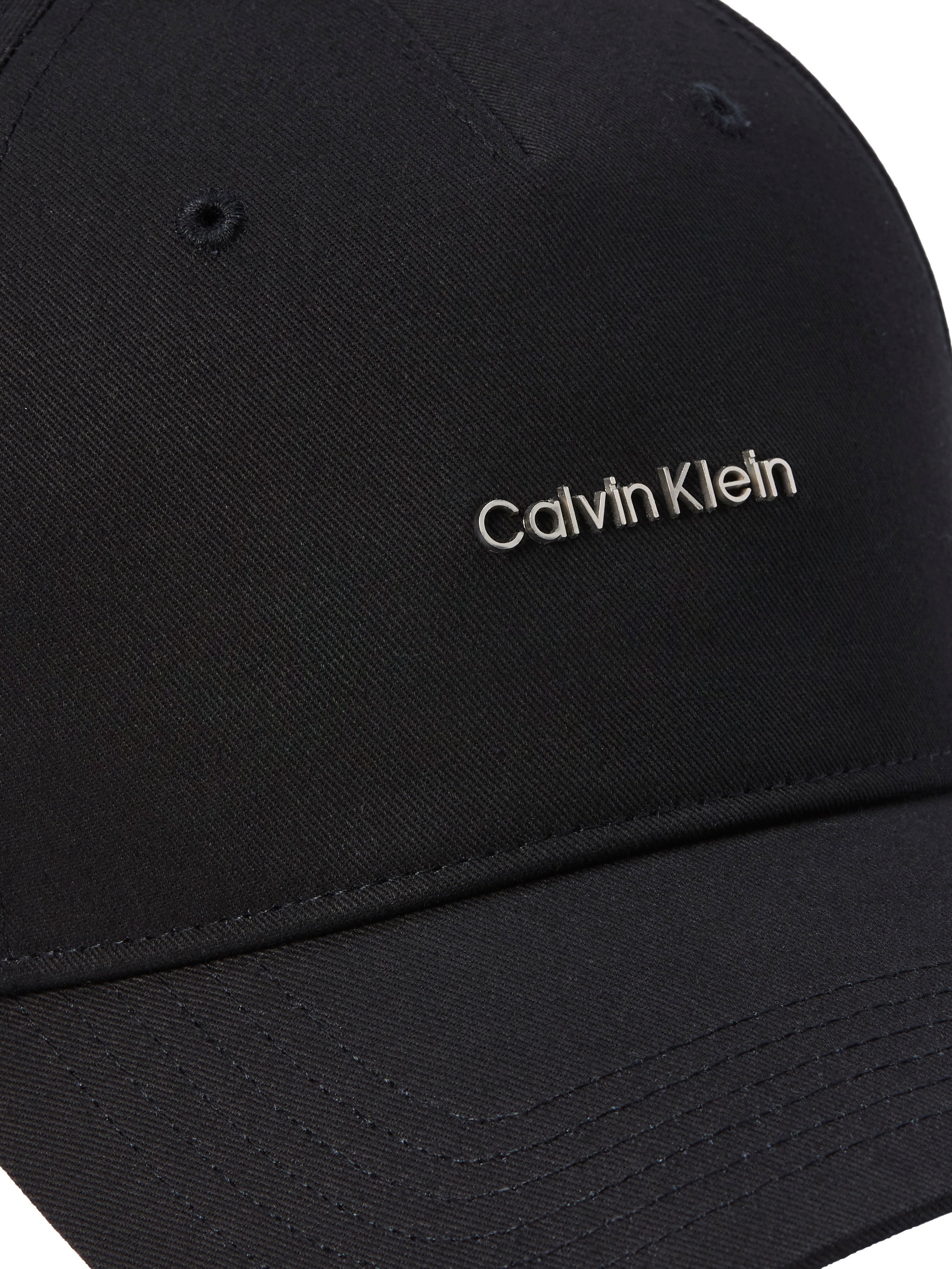Calvin Klein Baseball Cap »COTON TWILL STANDARD LOGO HW CAP« Regular fit und grössenverstellbar