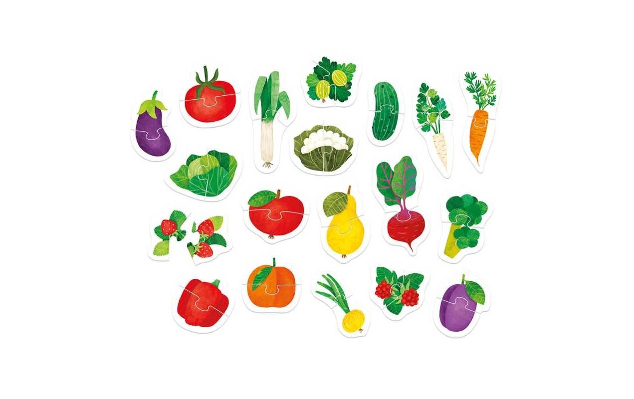   Puzzle »Banana Panda My First Fruits & Veggies Pappe 38 Teile« Englisch, Multilingual