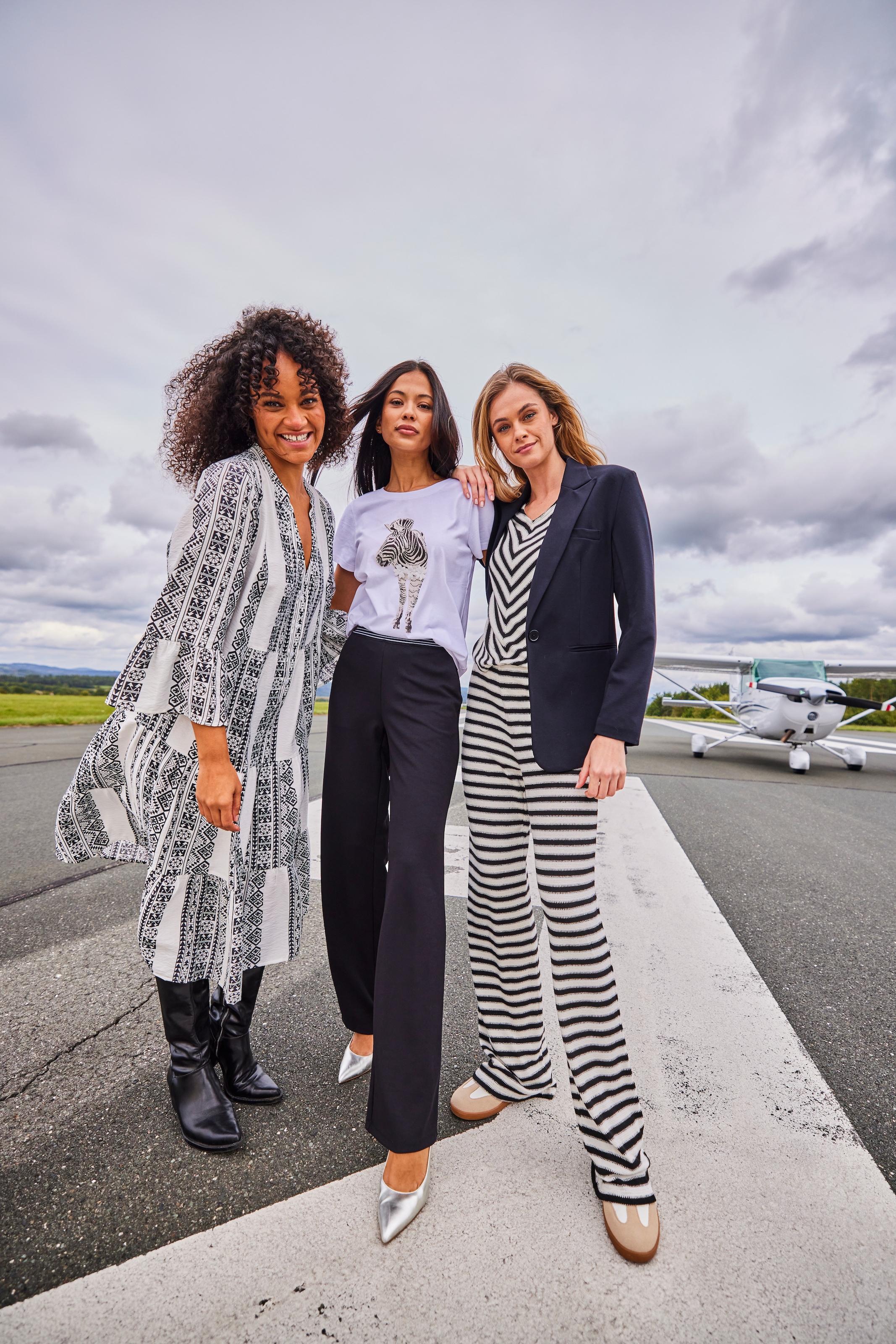 Aniston CASUAL Longblazer mit Reverskragen