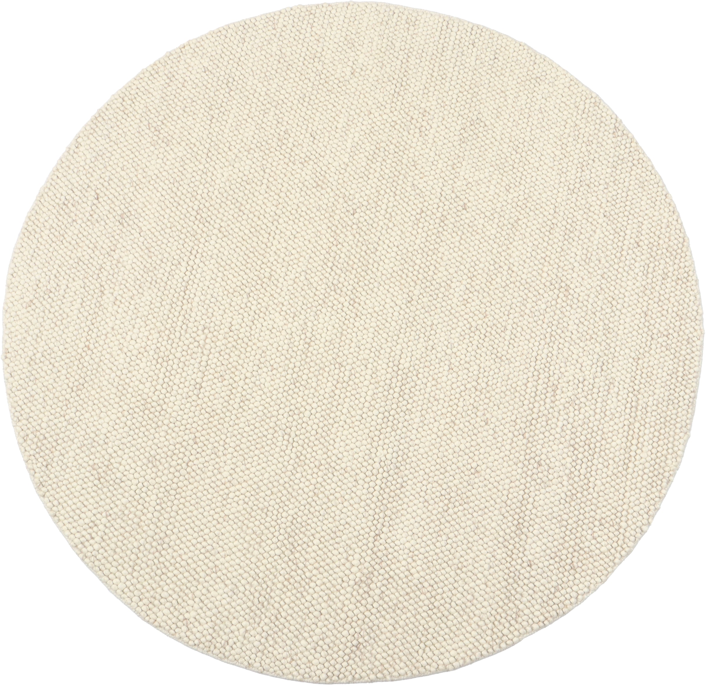 LeGer Home by Lena Gercke Tapis »Ainhoa, handgewebt, Wolle« Rond 12 mm Höhe Teppich, Wohnzimmer, Schlafzimmer, Esszimmer