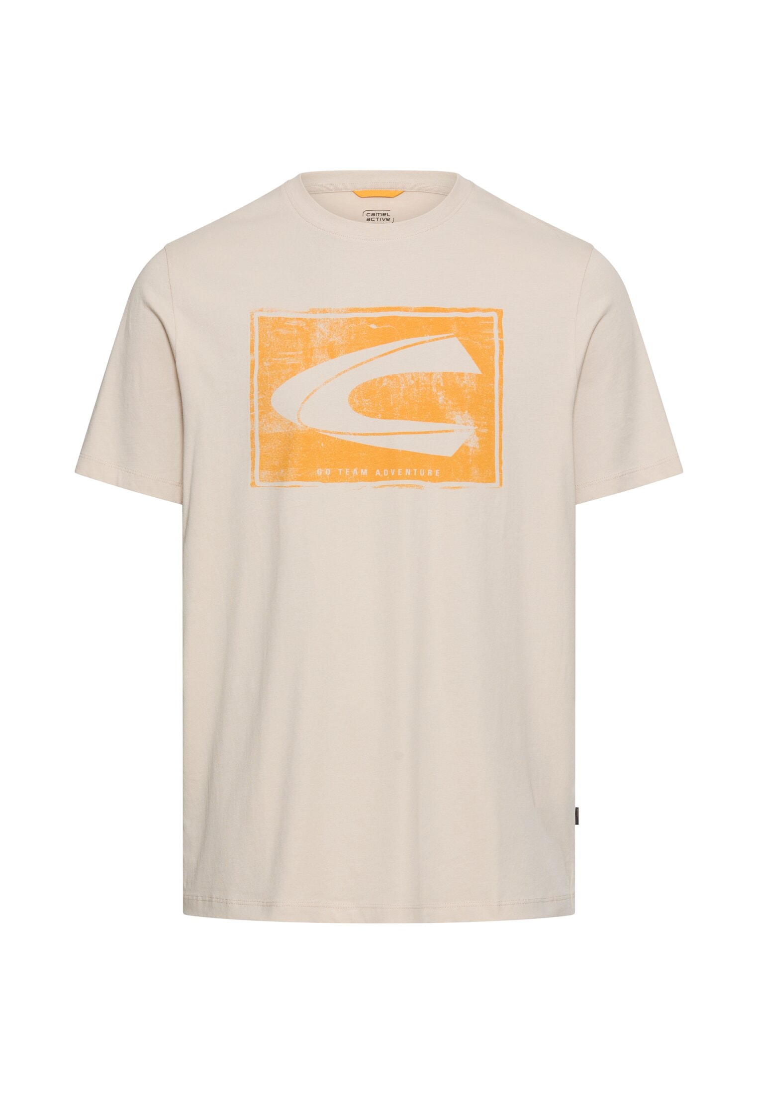 camel active T-Shirt mit Logo-Print