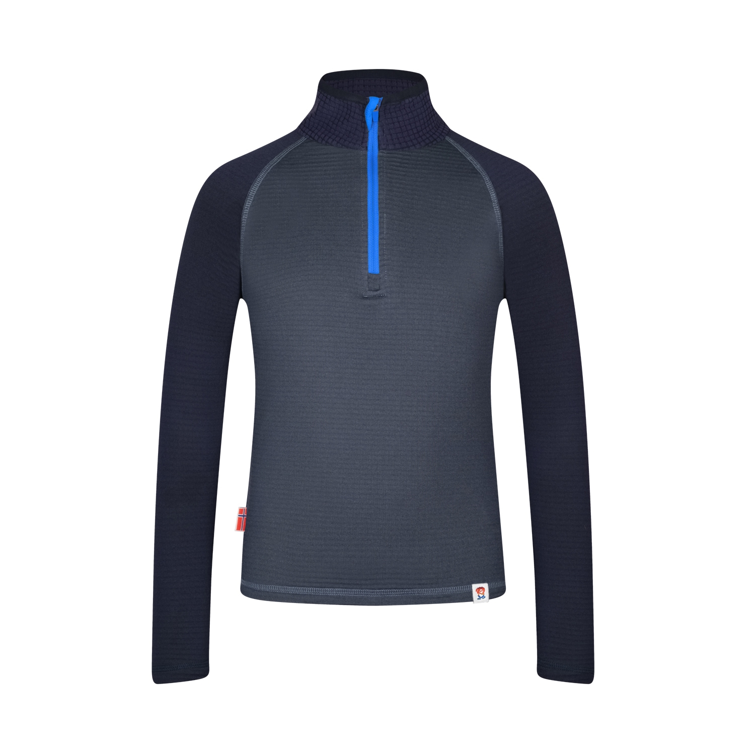 TROLLKIDS Fleecepullover »KIDS RAULAND HALF ZIP«, sportlich, sportliche Passform, aus technischem Waffelfleece
