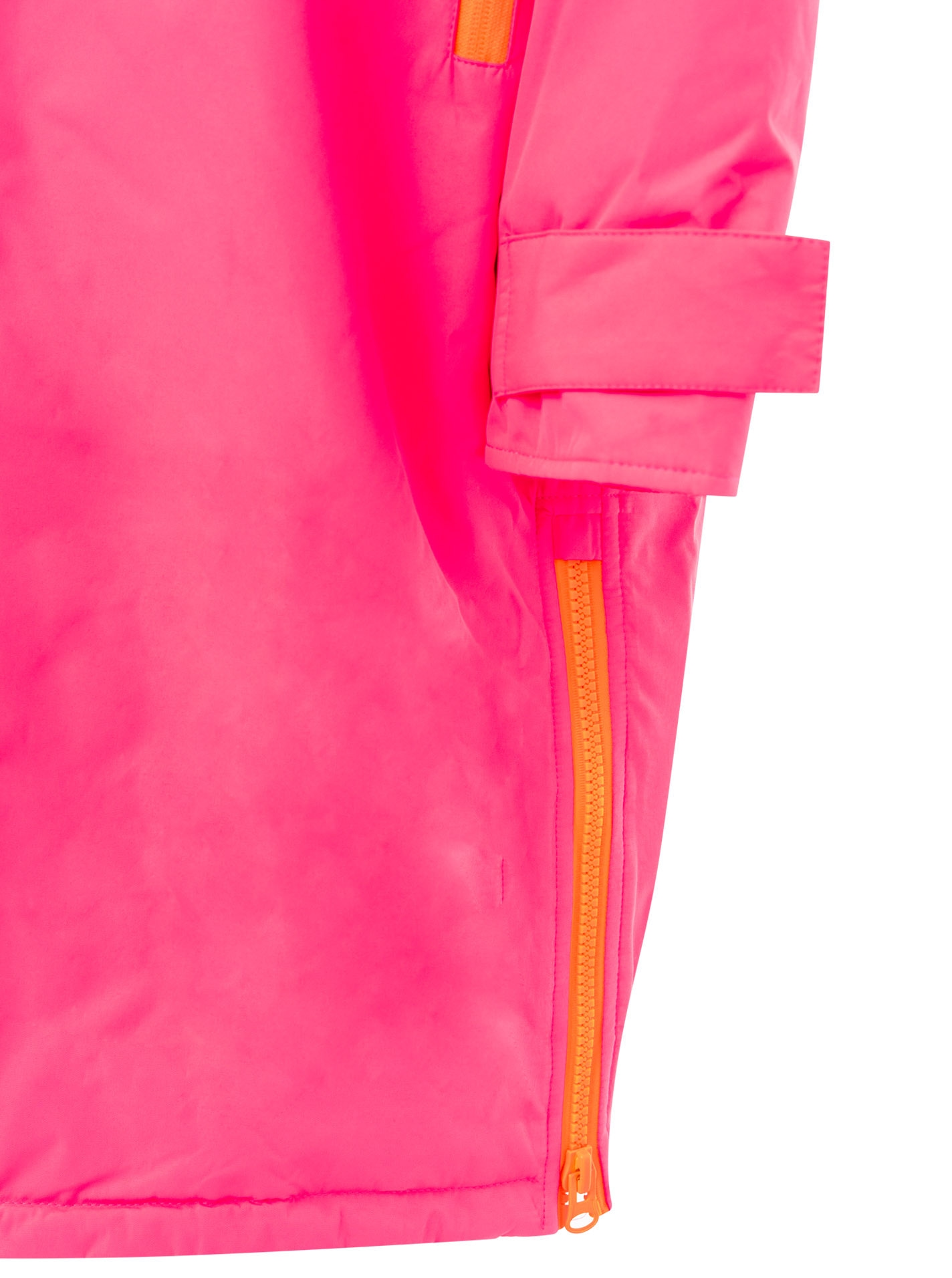 Zwillingsherz Kurzmantel »"Oversize Windjacke ZH"« Kapuze, Reissverschluss, seitliche Taschen, leicht wattiert