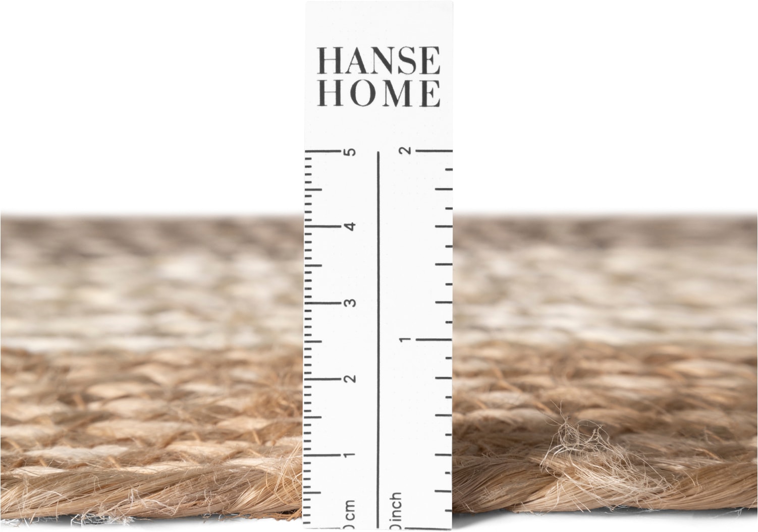 HANSE Home Tapis »Juno Fusion  Juteteppich« Rectangulaire 9 mm Höhe jute, forme, fait main, tapis de salon, tapis naturel, salon