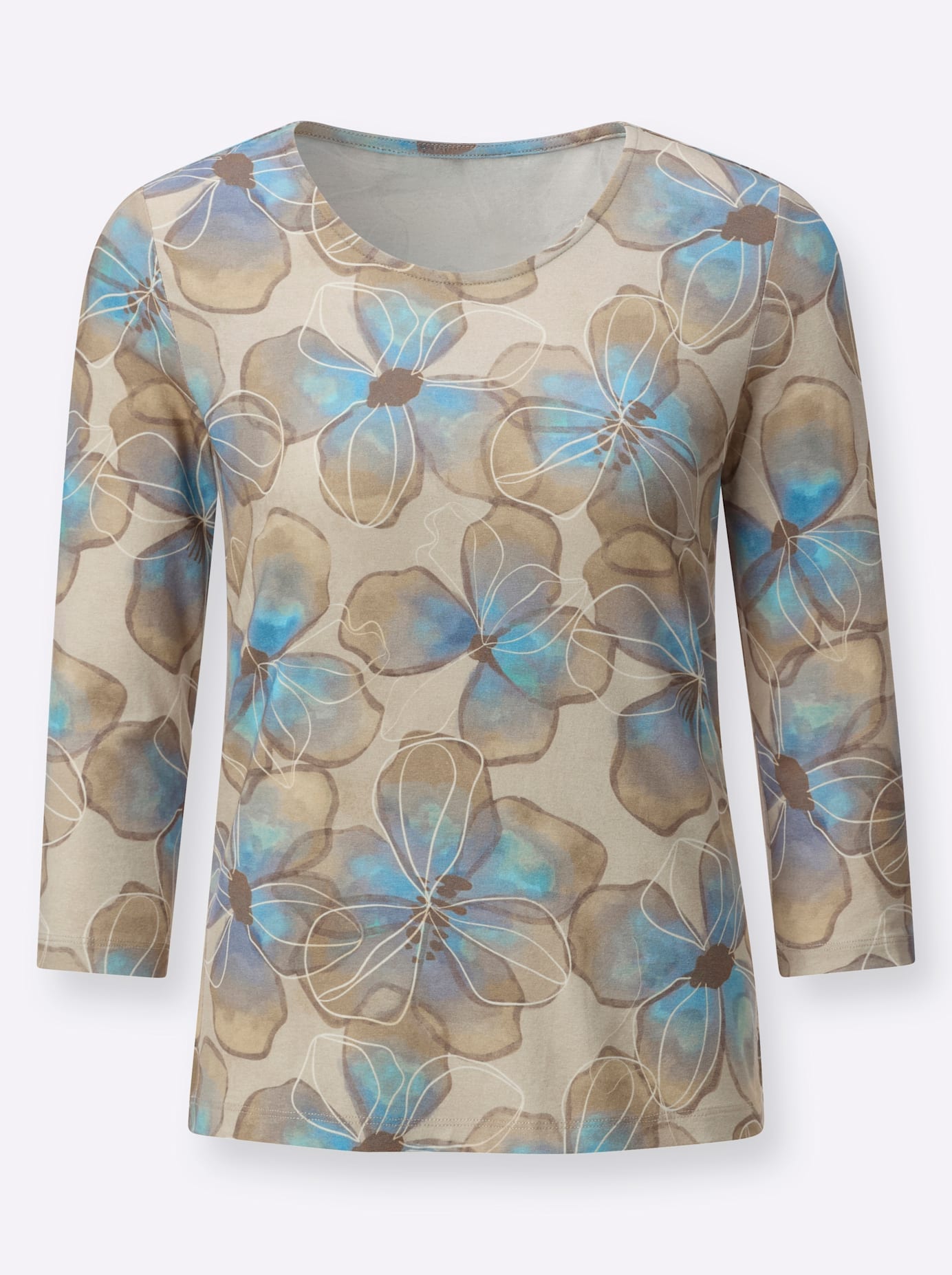 creation L Shirt à col rond »Shirt« 1 pièces