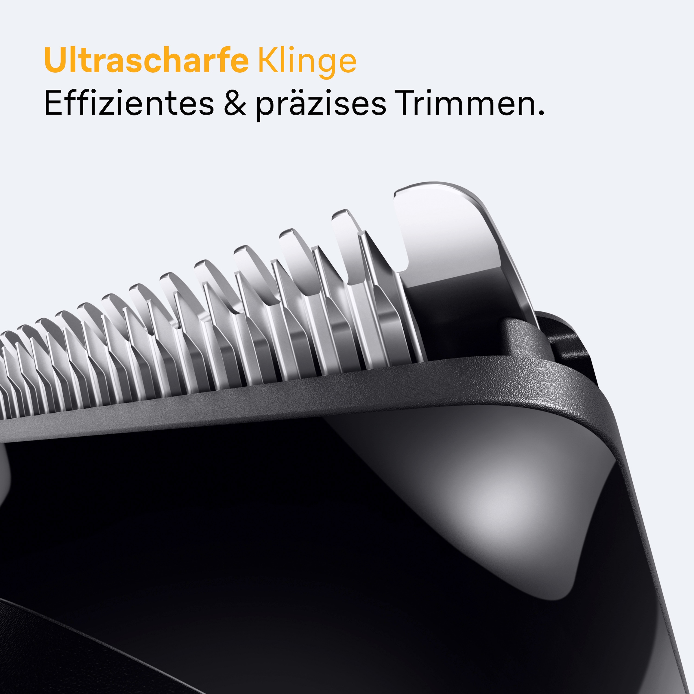 Braun Haarschneider »Barttrimmer BT5520« ultrascharfe Klinge, 120 Min Akkulaufzeit, 40 Längeneinstellungen