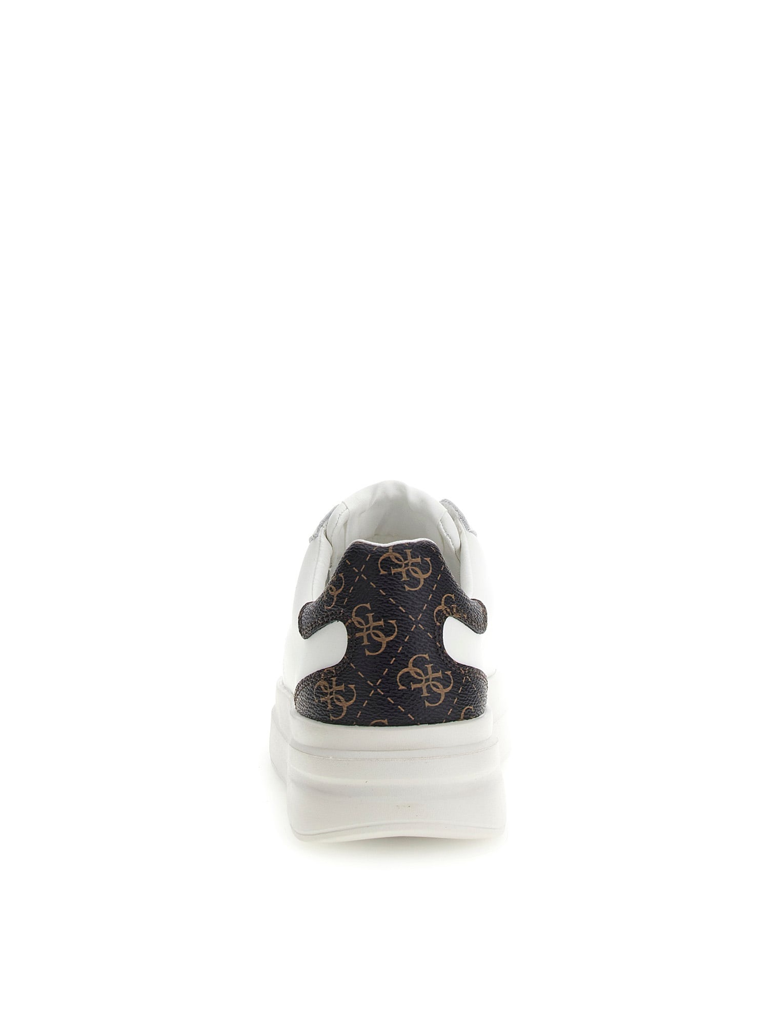 Guess Plateausneaker »ELBINA«  Freizeitschuh, Halbschuh, Schnürschuh mit Logodruck an der Schuhzunge