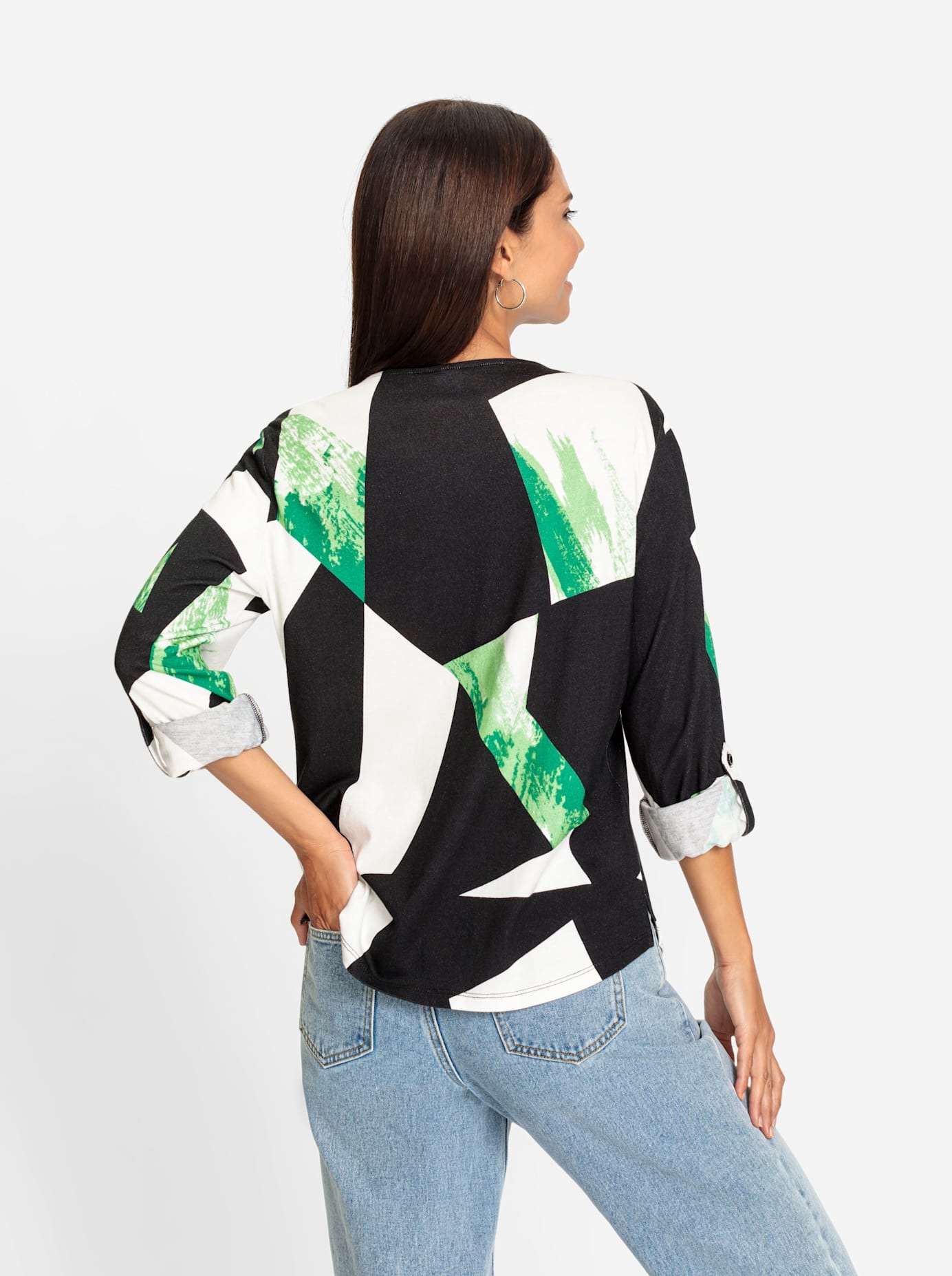 Inspirationen T-shirt à manches longues »Modal-Baumwoll-Shirt« 1 cuis