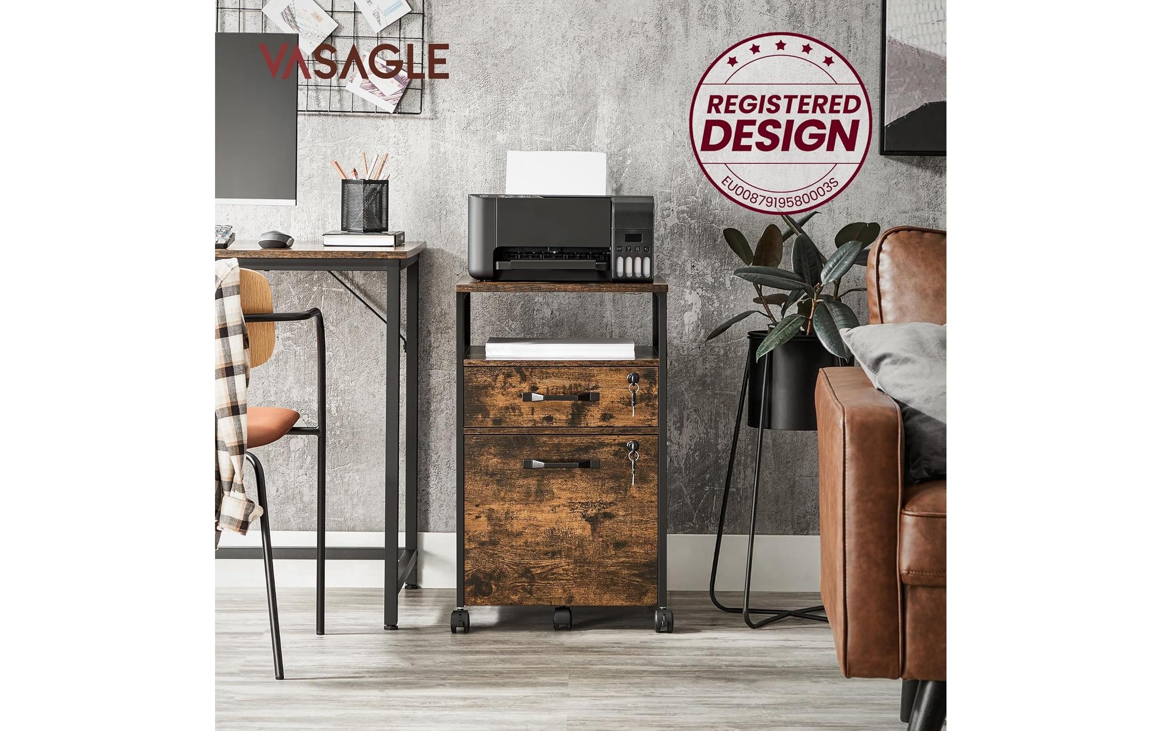 VASAGLE Beistellwagen »42 x 44 x 67.4 cm«
