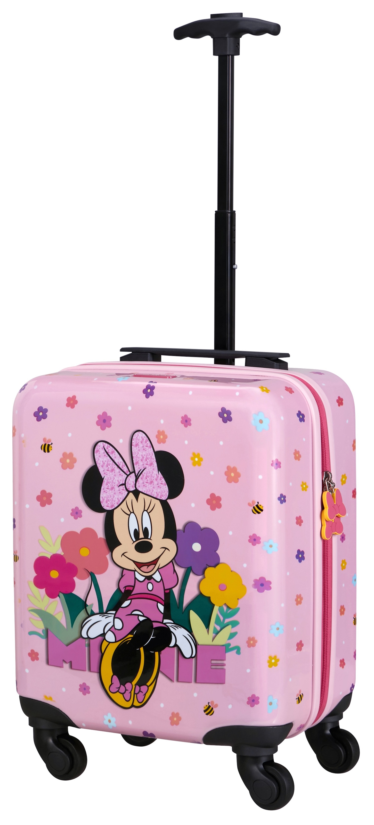 Samsonite Kinderkoffer »DAYDREAM DISNEY, Minnie Flower Power« 24 l 4 Rollen aus Polycarbonat, mit Tragegriff oben