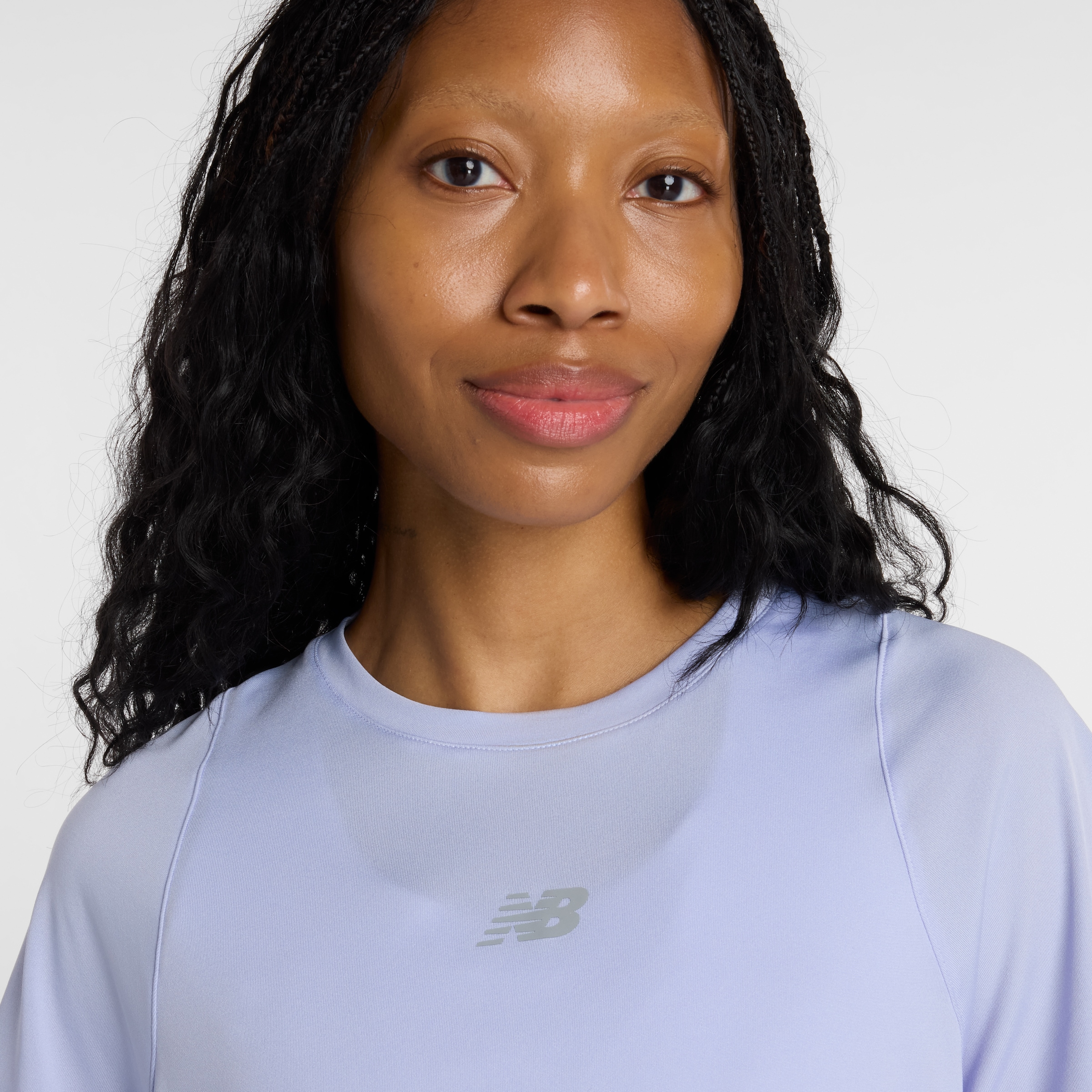 New Balance T-shirt fonctionnel sportliche Passform, Kurzarm, für Sport, Rundhalsausschnitt