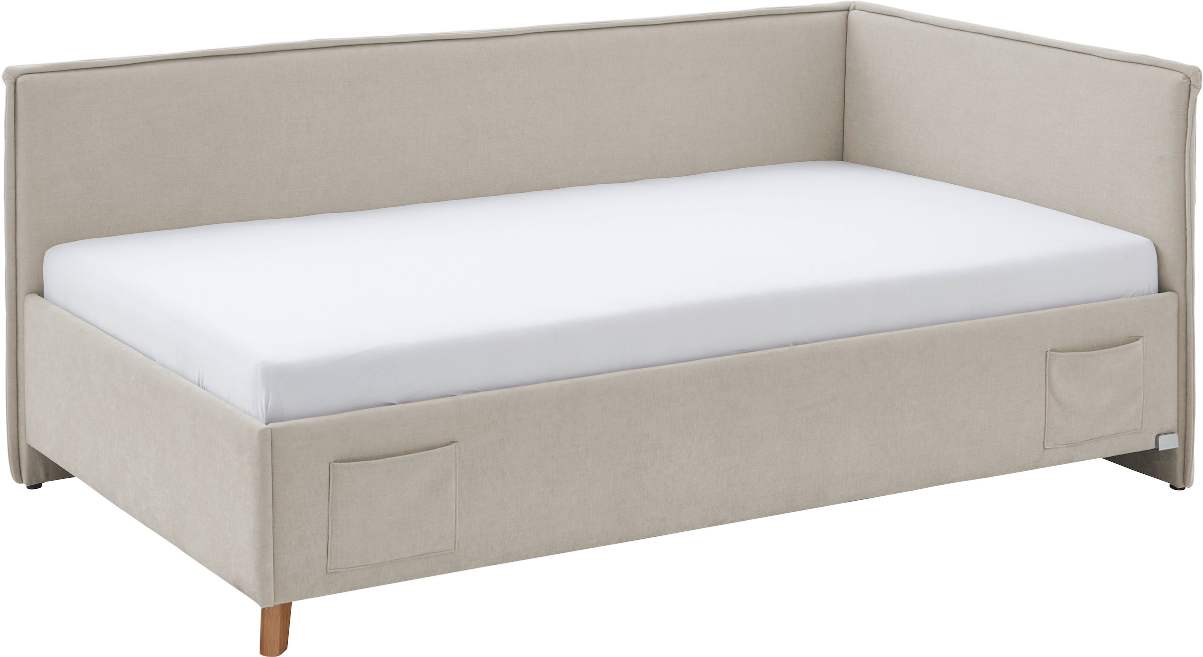 meise.möbel Kinderbett »FUN II« Polsterbett wahlweise mit Bettkasten, Jugendbett inkl. USB-Anschluss