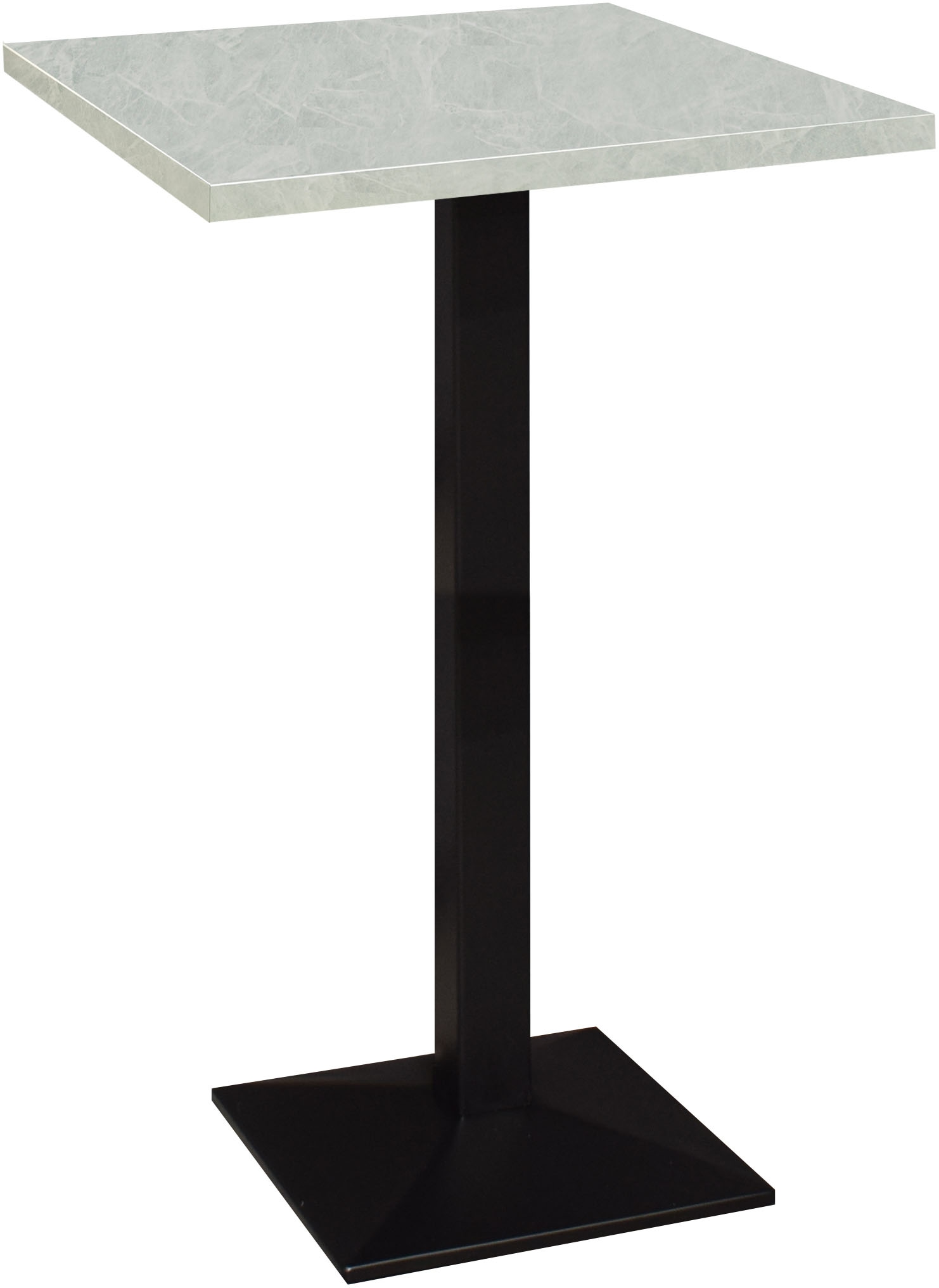 Mäusbacher »Big Bistro Metall« Quadrat-Säulengestell, eckige Platte BHT 70x105x70 cm