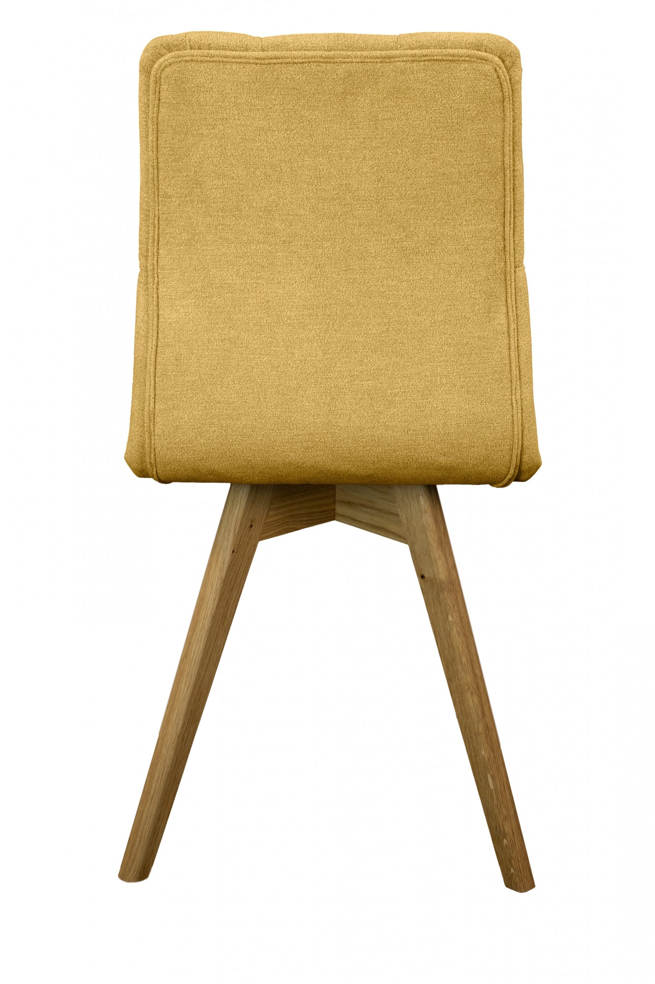 GOODproduct Chaise de salle à manger »Rania« (Set) 2 cuisMassivholzgestell, mit Knopfheftung