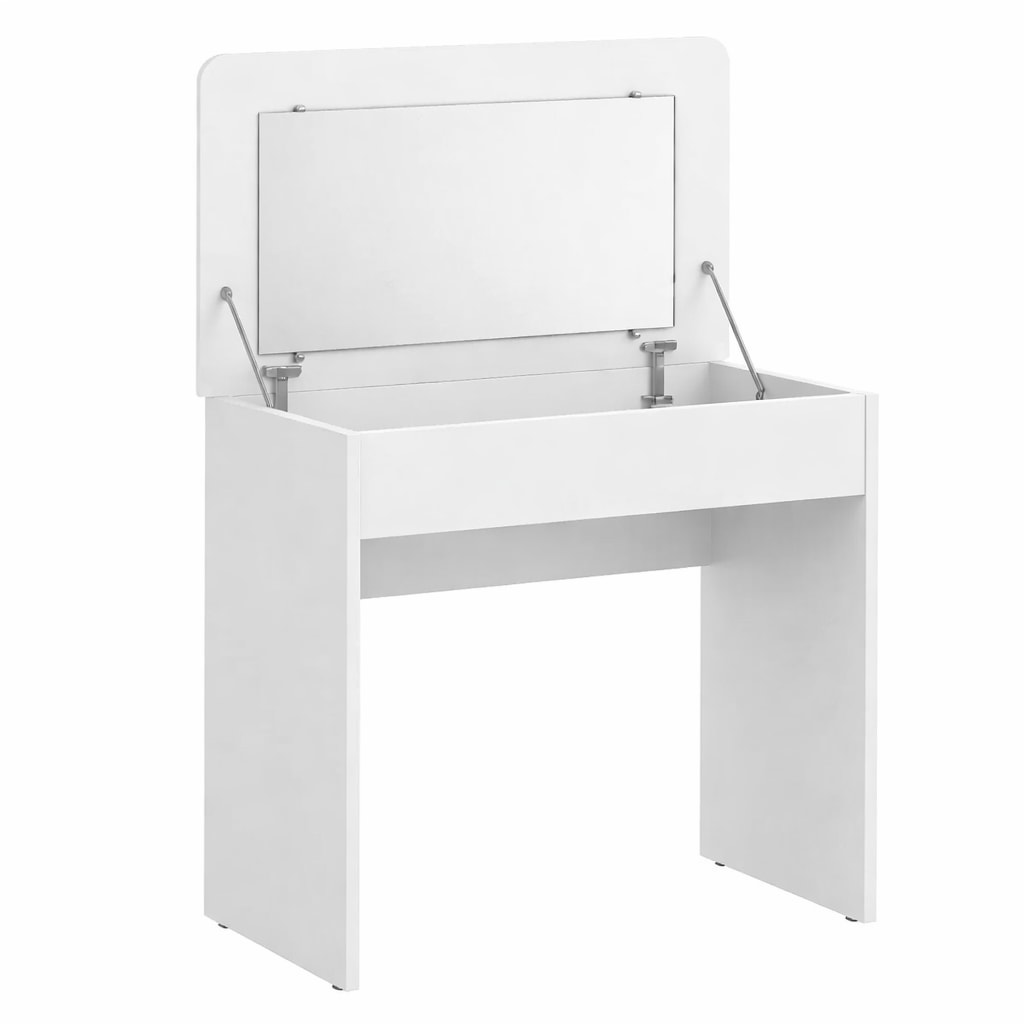 GOODproduct Schminktisch »Trympo 7, Kosmetiktisch, Frisiertisch, Schminkkommode, Toilettentisch« Schminktisch mit Spiegel und Stauraum, Breite 80cm