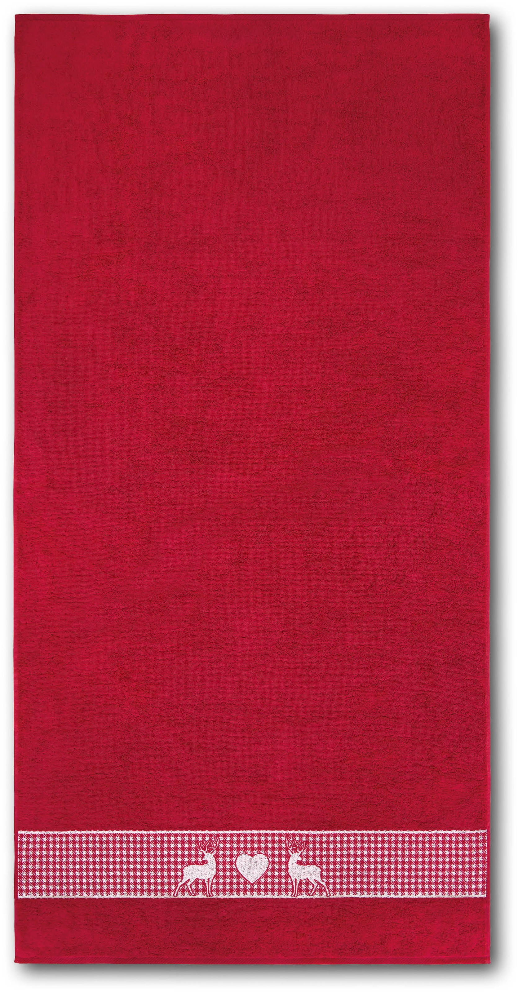 Dyckhoff Handtuch Set »Oktoberfest« Set 3 Stk. Frottier Made in Germany (2 Handtücher, 1 Duschtuch)