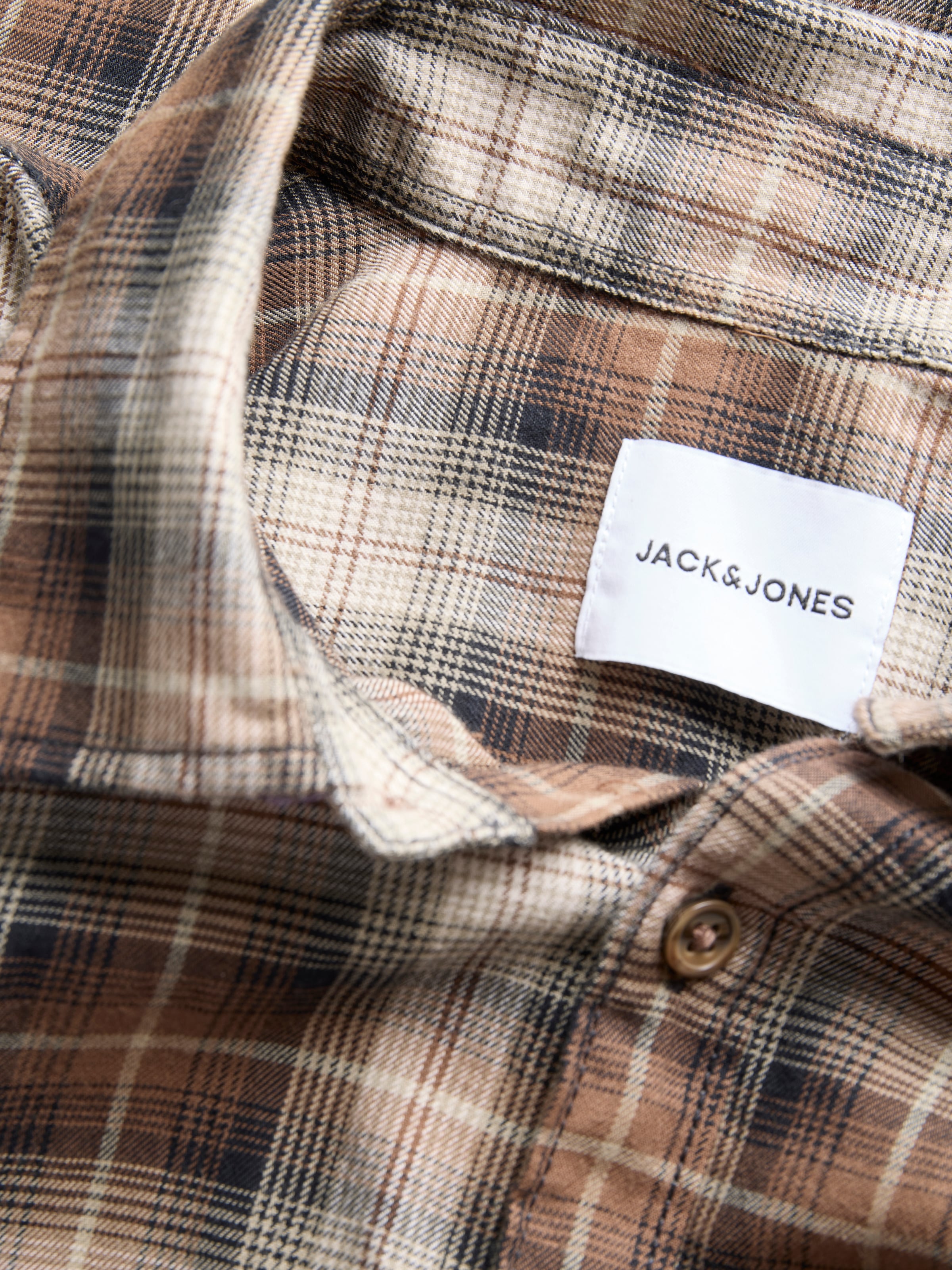 Jack & Jones Chemise à manches longues »JJJAMES FLANNEL SHIRT L/S« coton, coupe régulière