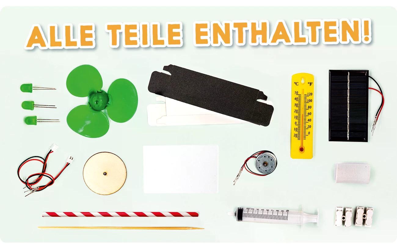 Franzis Experimentierkasten »GEOLINO Erneuerbare Energien - Deutsch«