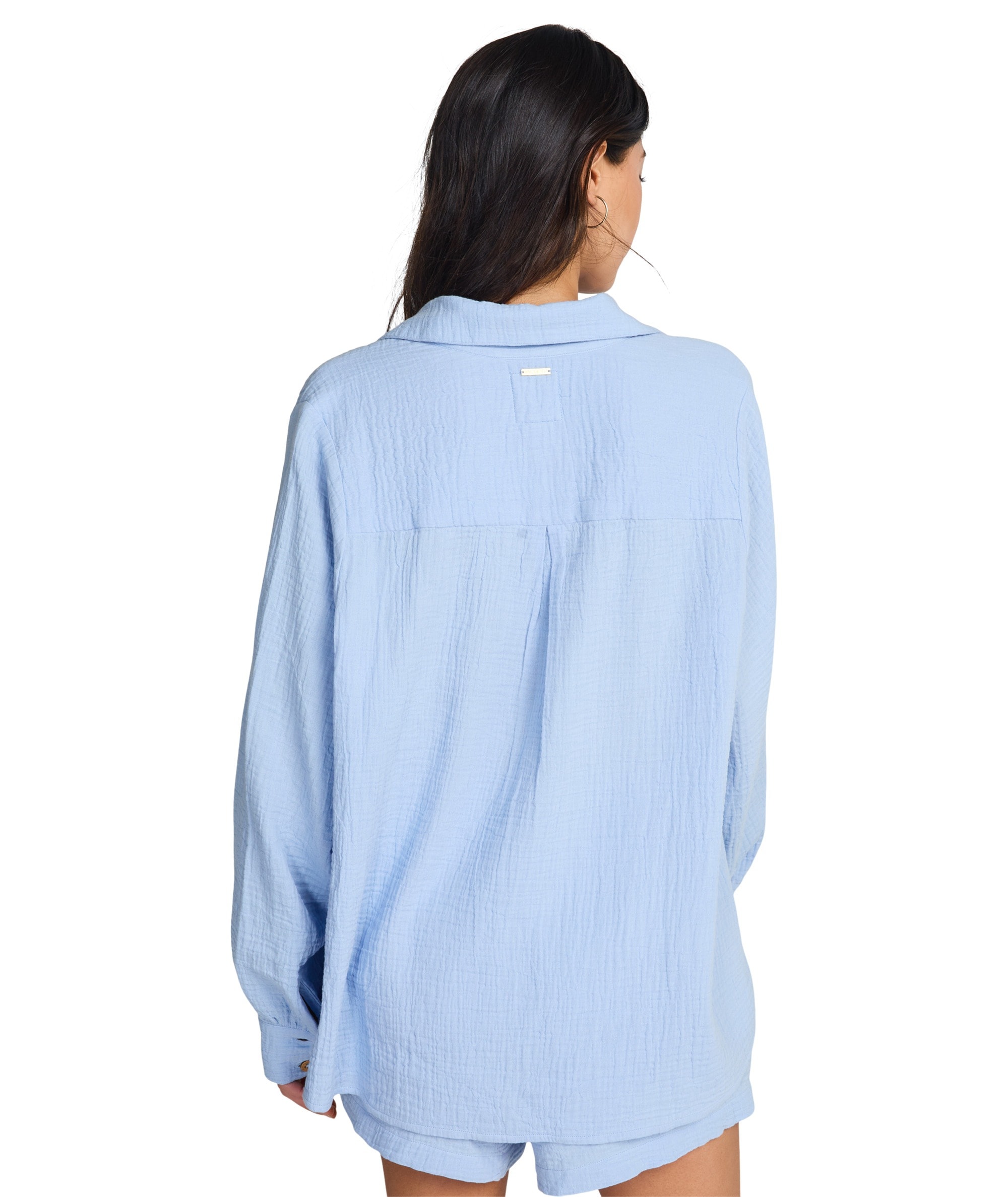 Billabong Robe chemisier »SWELL BLOUSE« sportlicher Look, für Sportmode, Sommermode und Strandmode