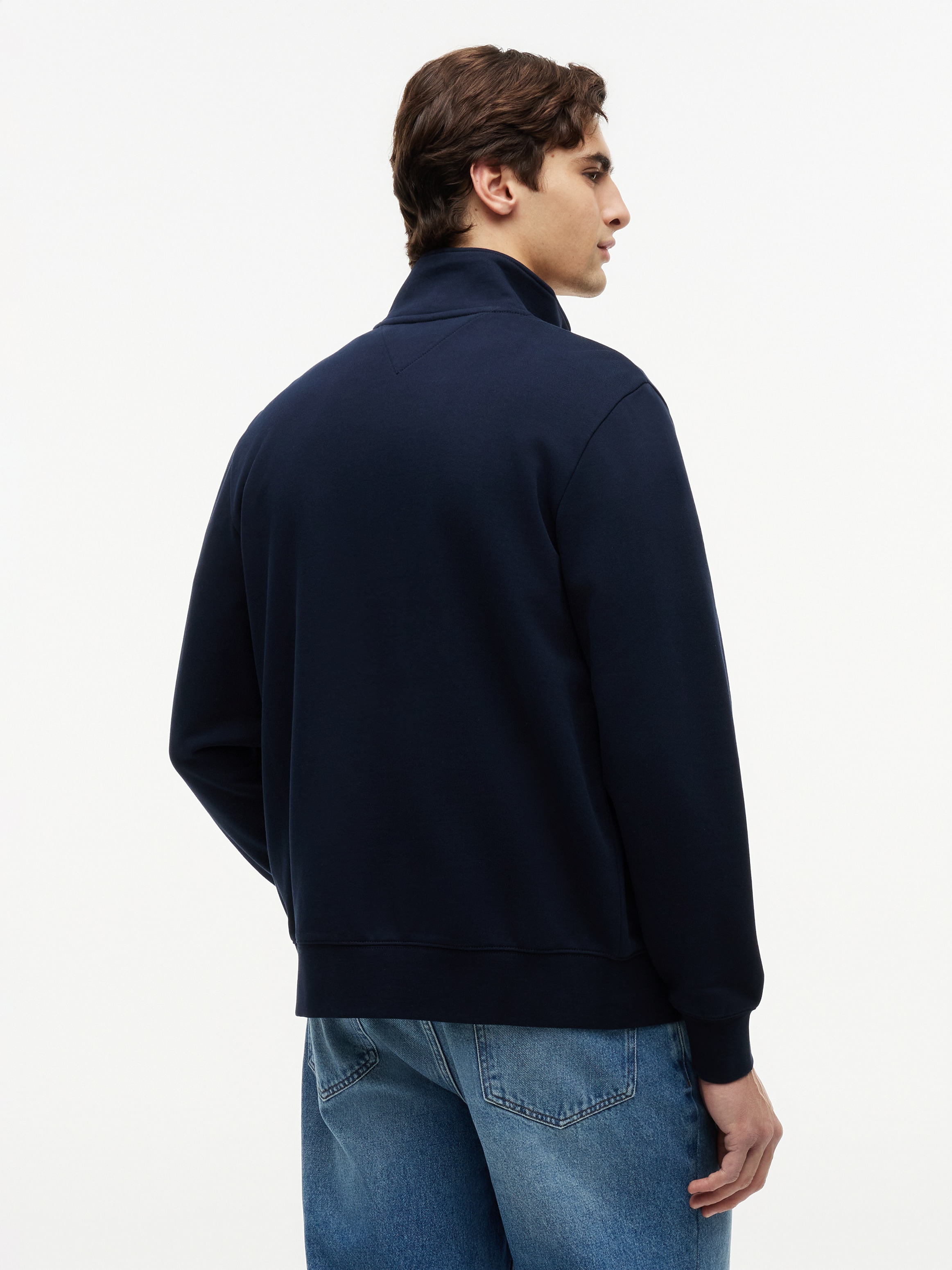 Tommy Hilfiger Veste sweat »SCRIPT STACK FZ STAND COLLAR«
