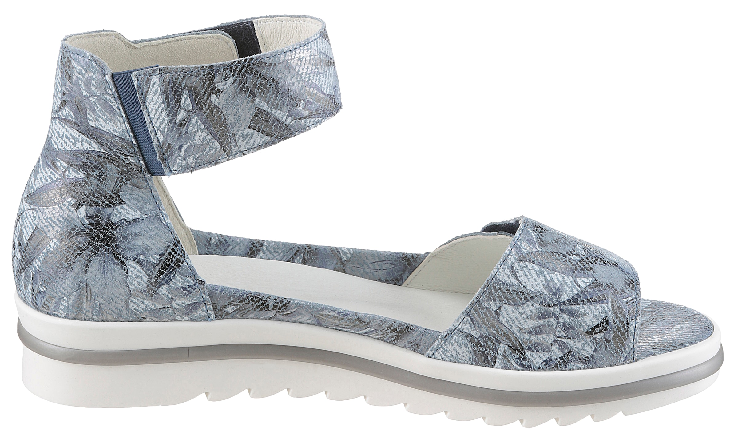 Waldläufer Plateausandale »HAKURA«  , Sandalette, Sommerschuh, Bequemschuh mit Klettverschlüsse, H-Weite